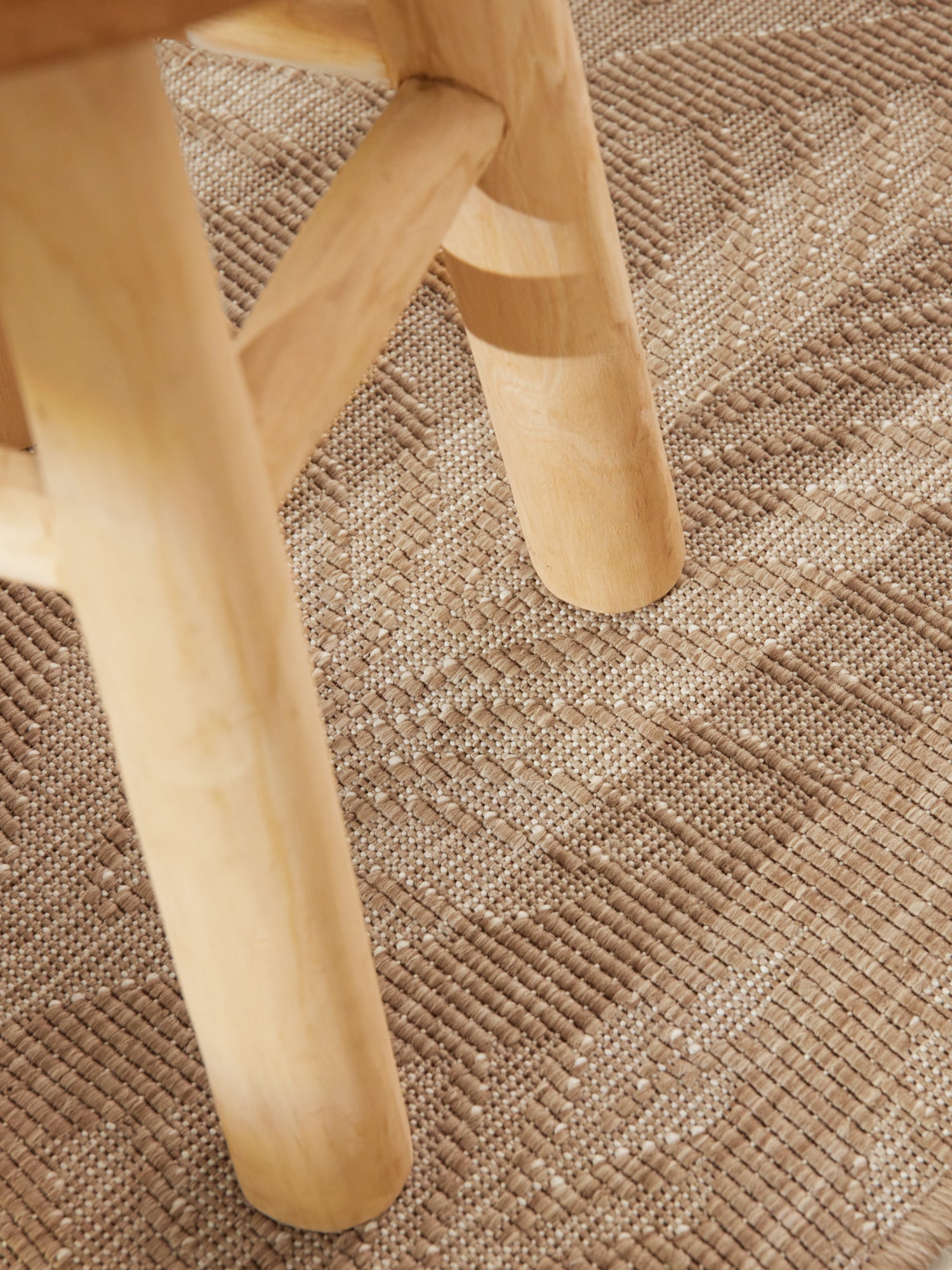 HANSE HOME DUORO - VÄNDBAR UTOMHUSMATTA, JUTE-VIT 106247