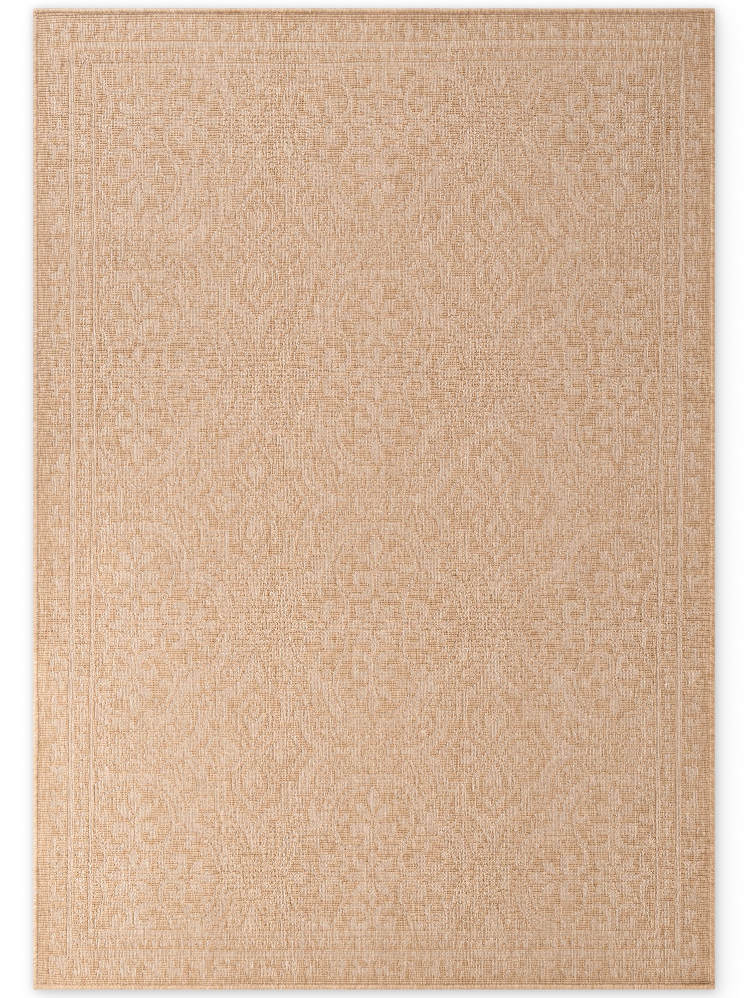 HANSE HOME DUORO - VÄNDBAR UTOMHUSMATTA, JUTE-VIT 106252