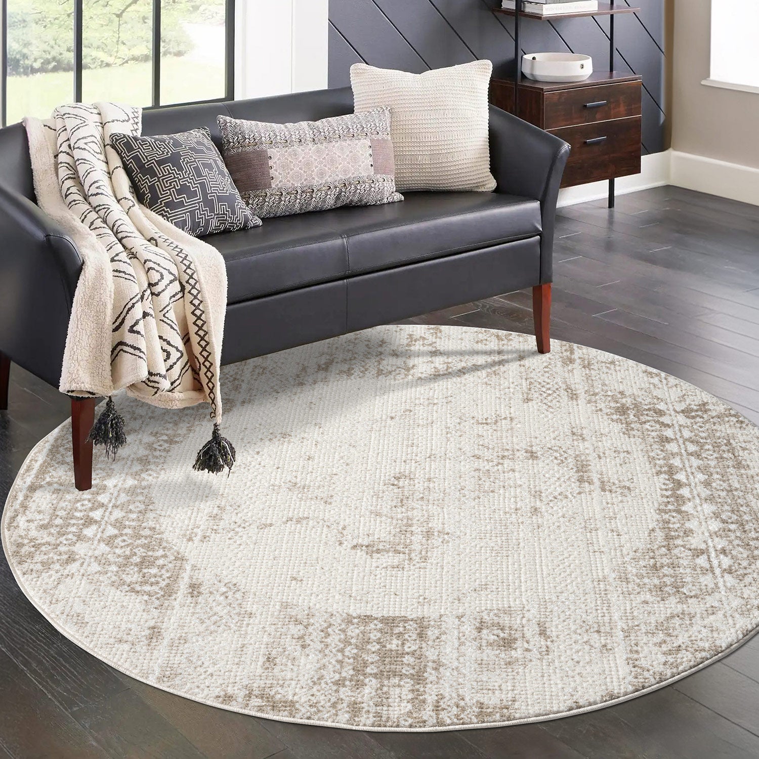 ANTIK MODERN MATTA, KRÄMFÄRGAD 232