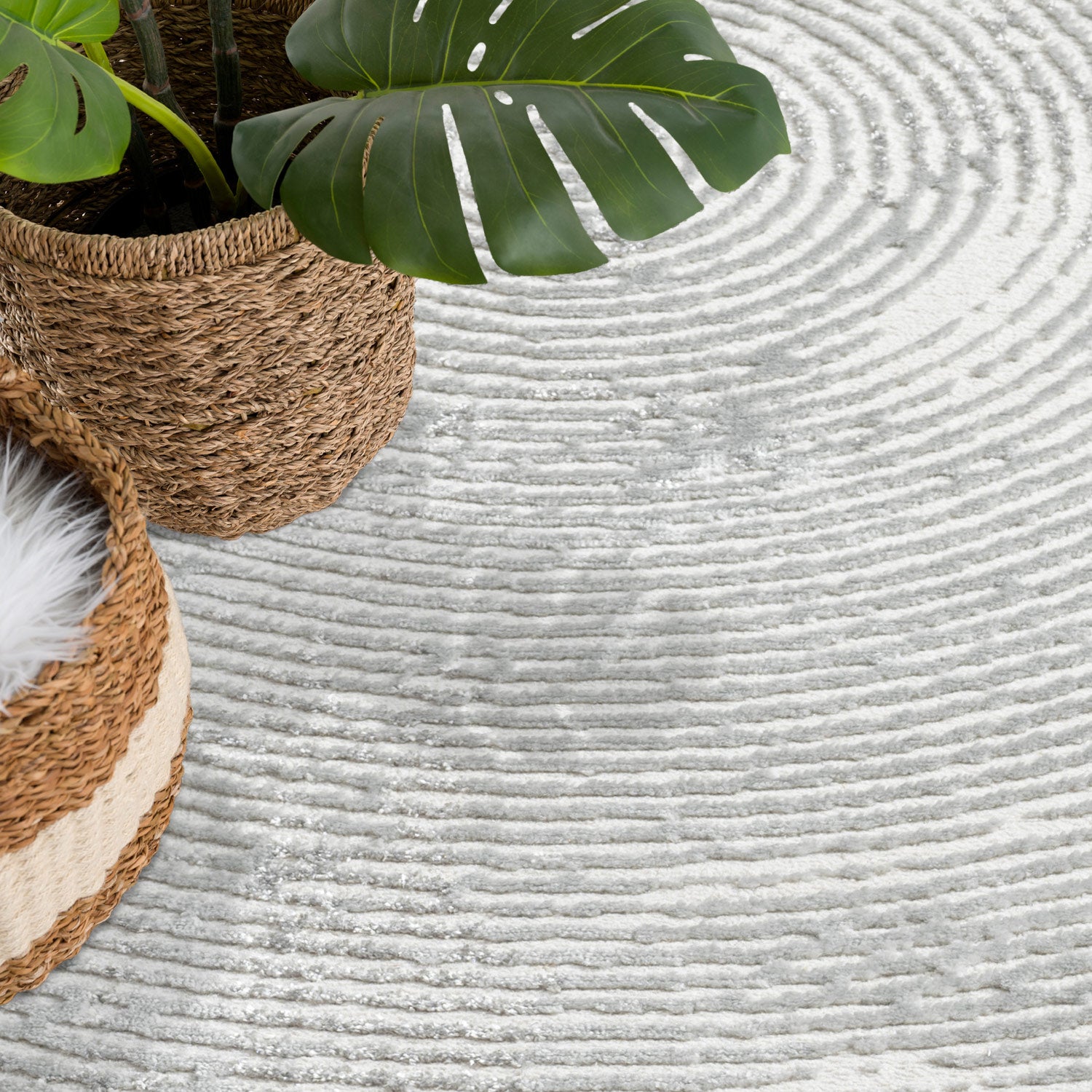 ANTIK MODERN MATTA, GRÅ 481