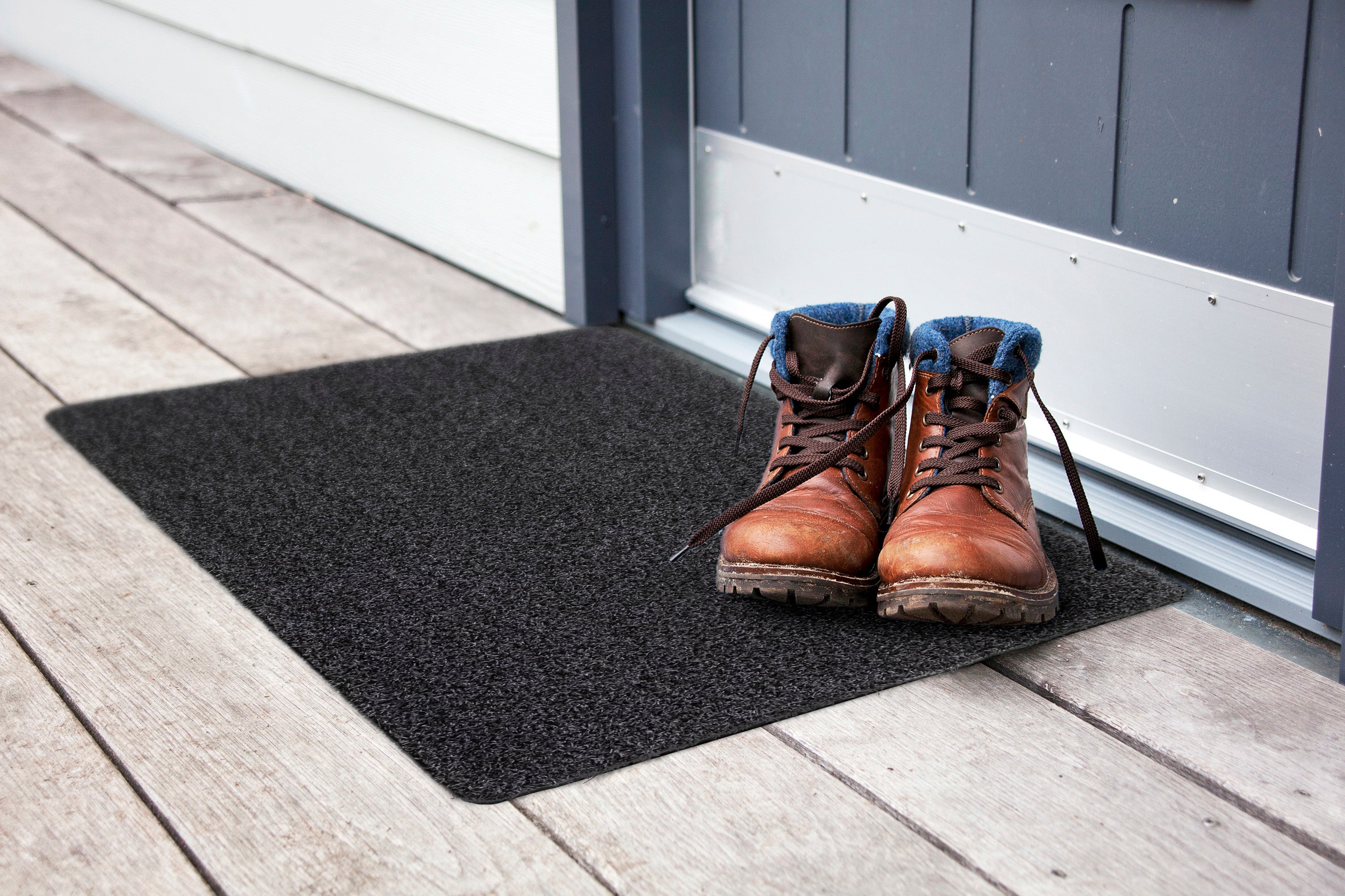 JUSTERBAR KLÖSMATTA FÖR UTOMHUS MK NEVADA, 1000 SVART