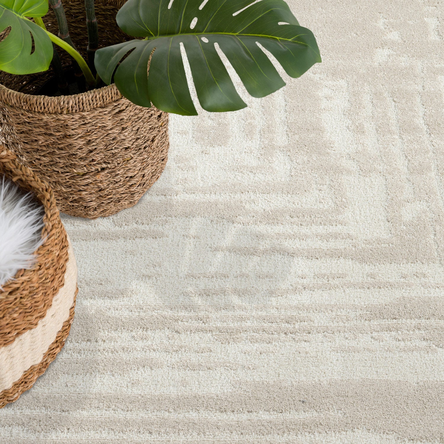 CLAIRE MODERN KORTLUGGIG MATTA, BEIGE 171