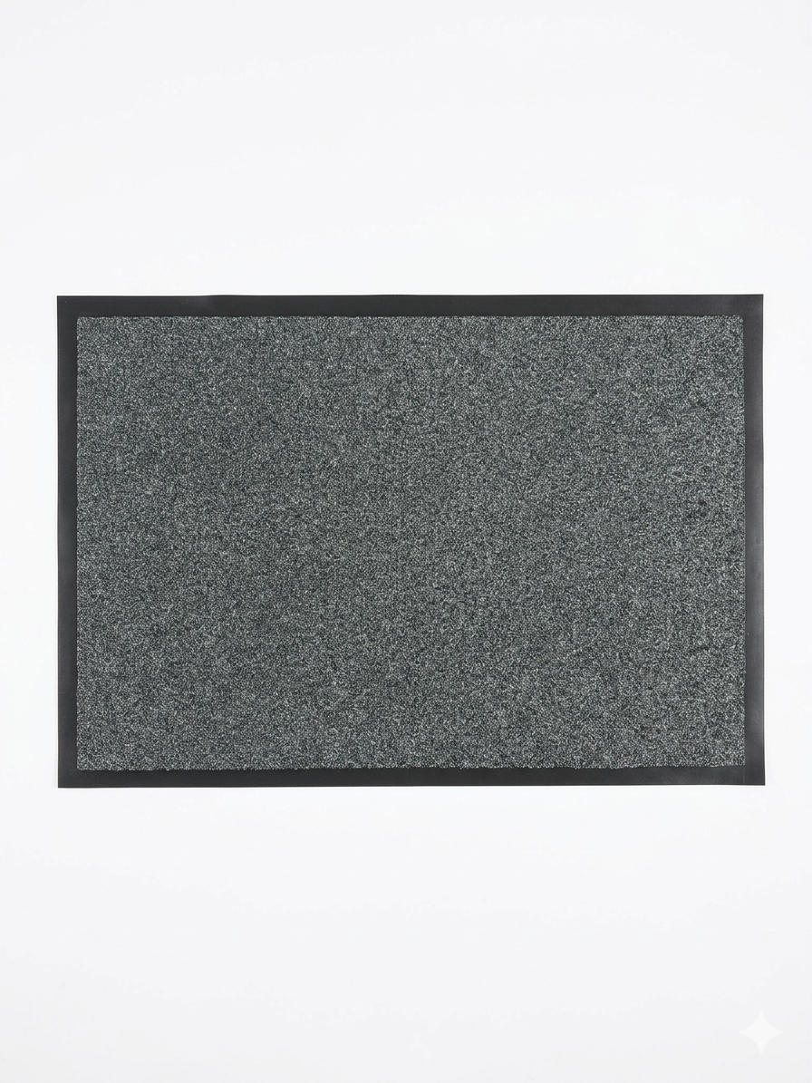 SHADOW STEP - SLIDSTÆRK POLYAMID DØRMÅTTE, GRÅ