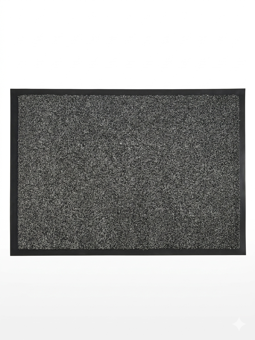 SHADOW STEP - SLIDSTÆRK POLYAMID DØRMÅTTE, ANTRACIT GRÅ