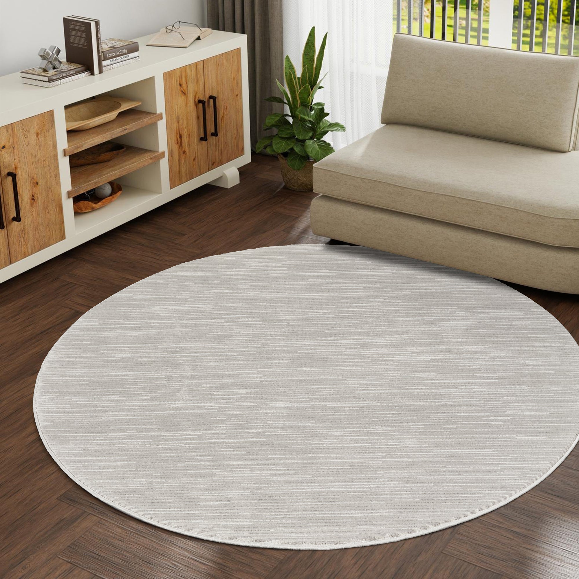 Renässansmodern matta, 200 beige