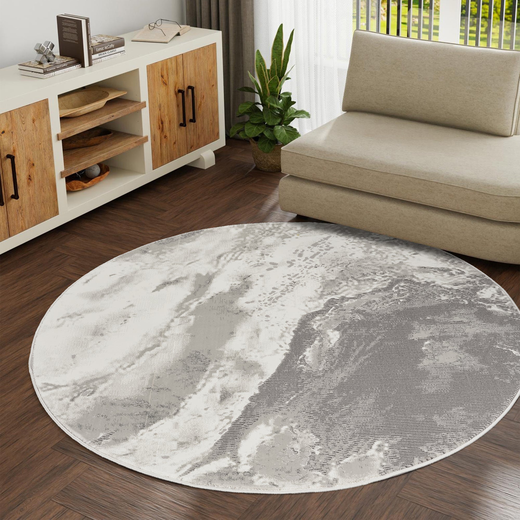 RENÄSSANS MODERN MATTA, 200 SILVER