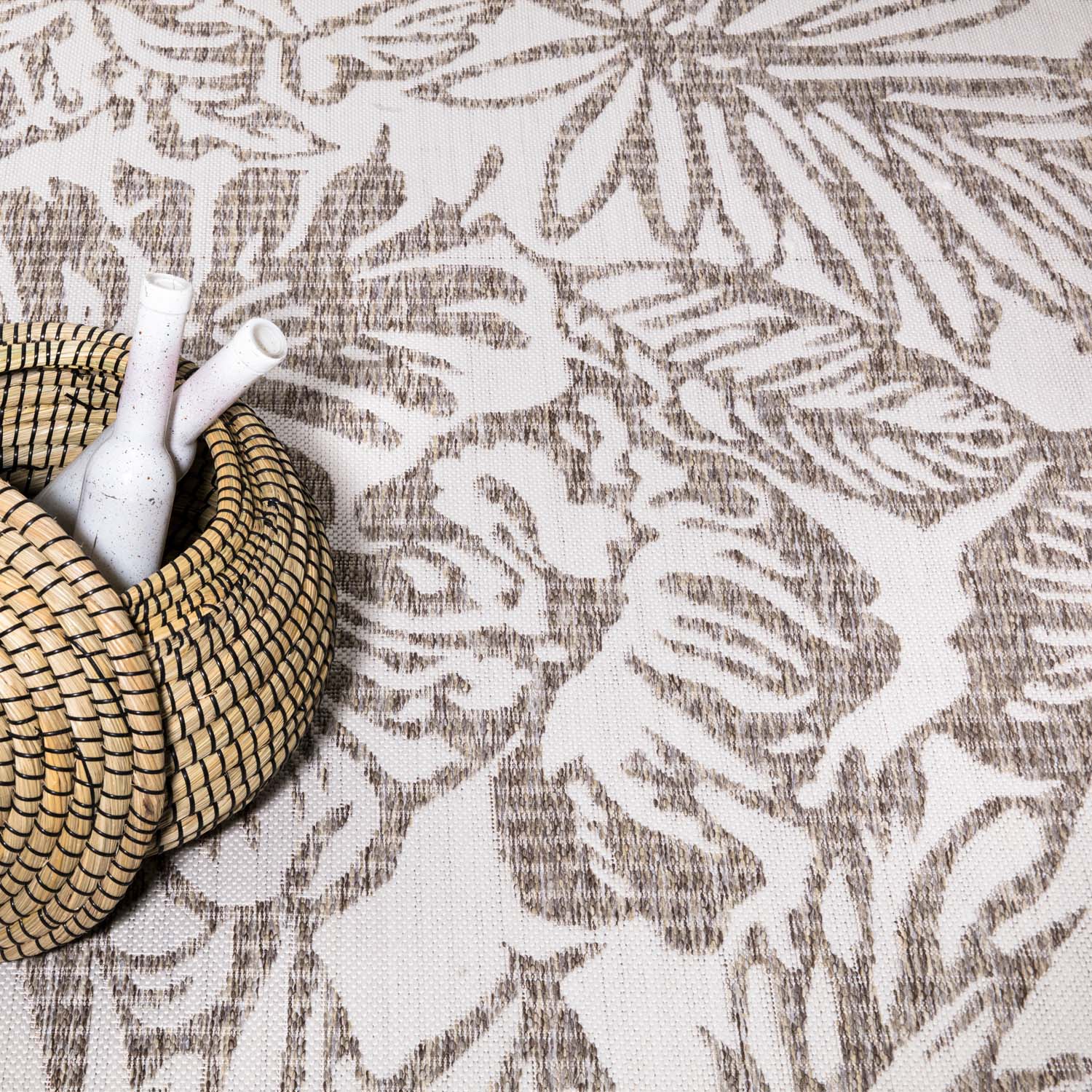 SOLIG INOMHUS- OCH UTOMHUSMATTA, 469 BEIGE