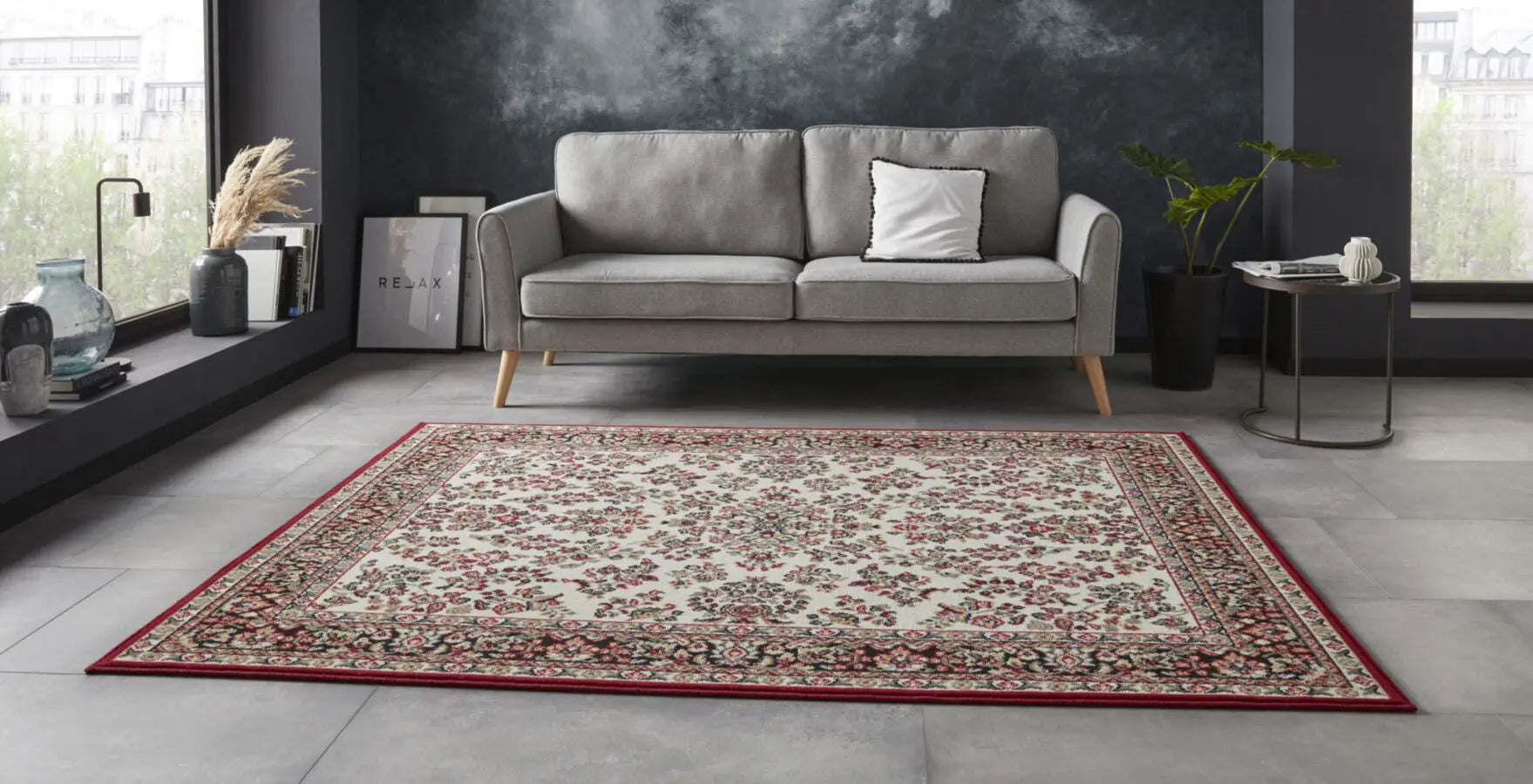 HANSE HOME ORIENTAL MATTA AYDIN, RÖD-KRÄMFÄRGAD 104351