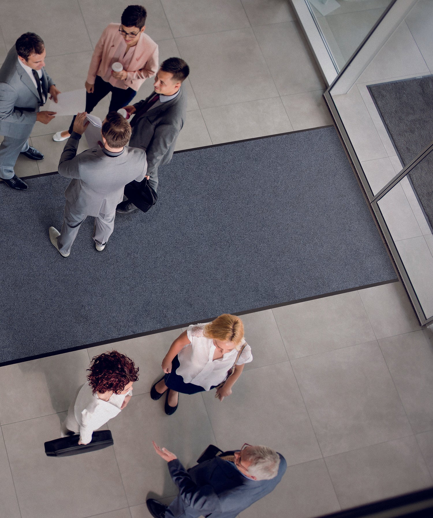 MONTERADE SMUTSIGMATTOR FÖR HÖG TRAFIK MK PALACE, 04 SVART/LJUSGRÅ