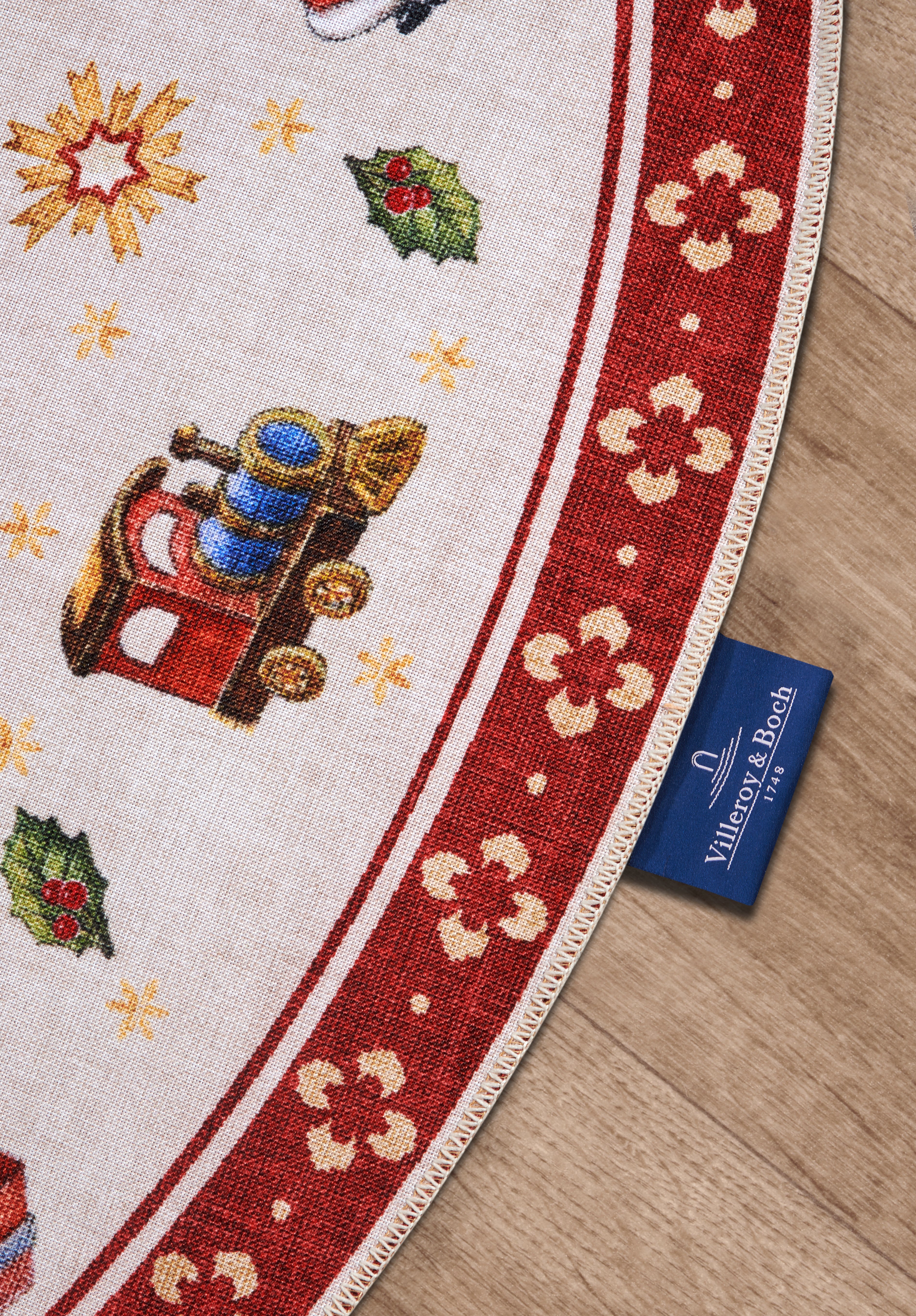 VILLEROY &amp; BOCH TOY'S DELIGHT JULMATTA, RÖD-MULTI