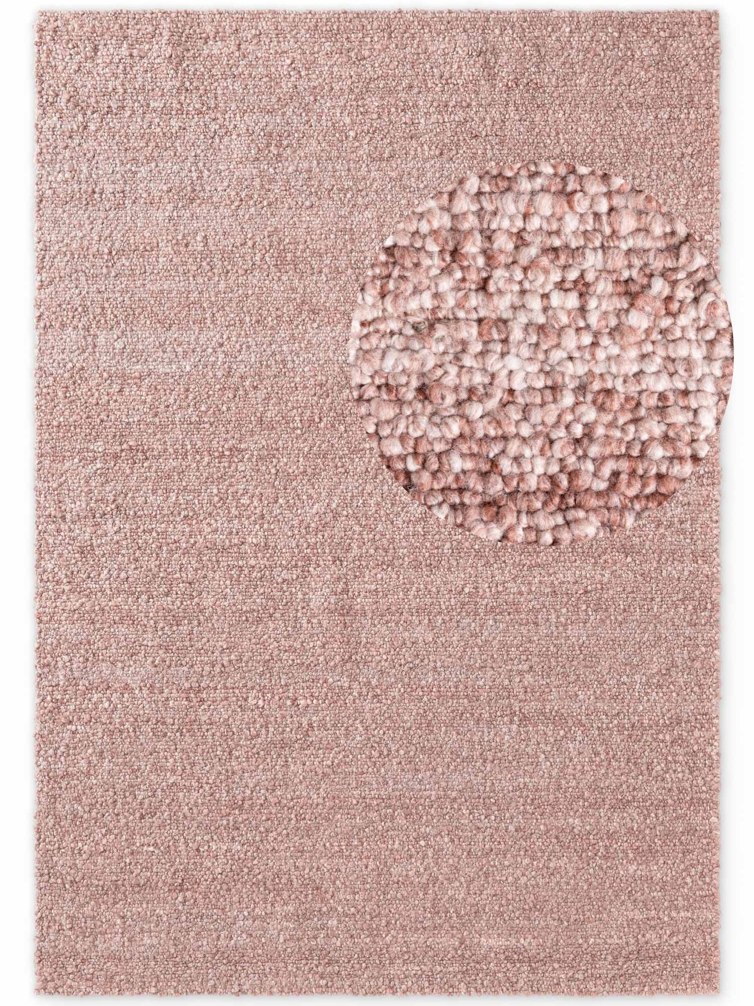 TED BAKER NOTTING HILL MJUK BOUCLE KORT LAGGIGT MATTA, PORTOBELLO ROSTROSA