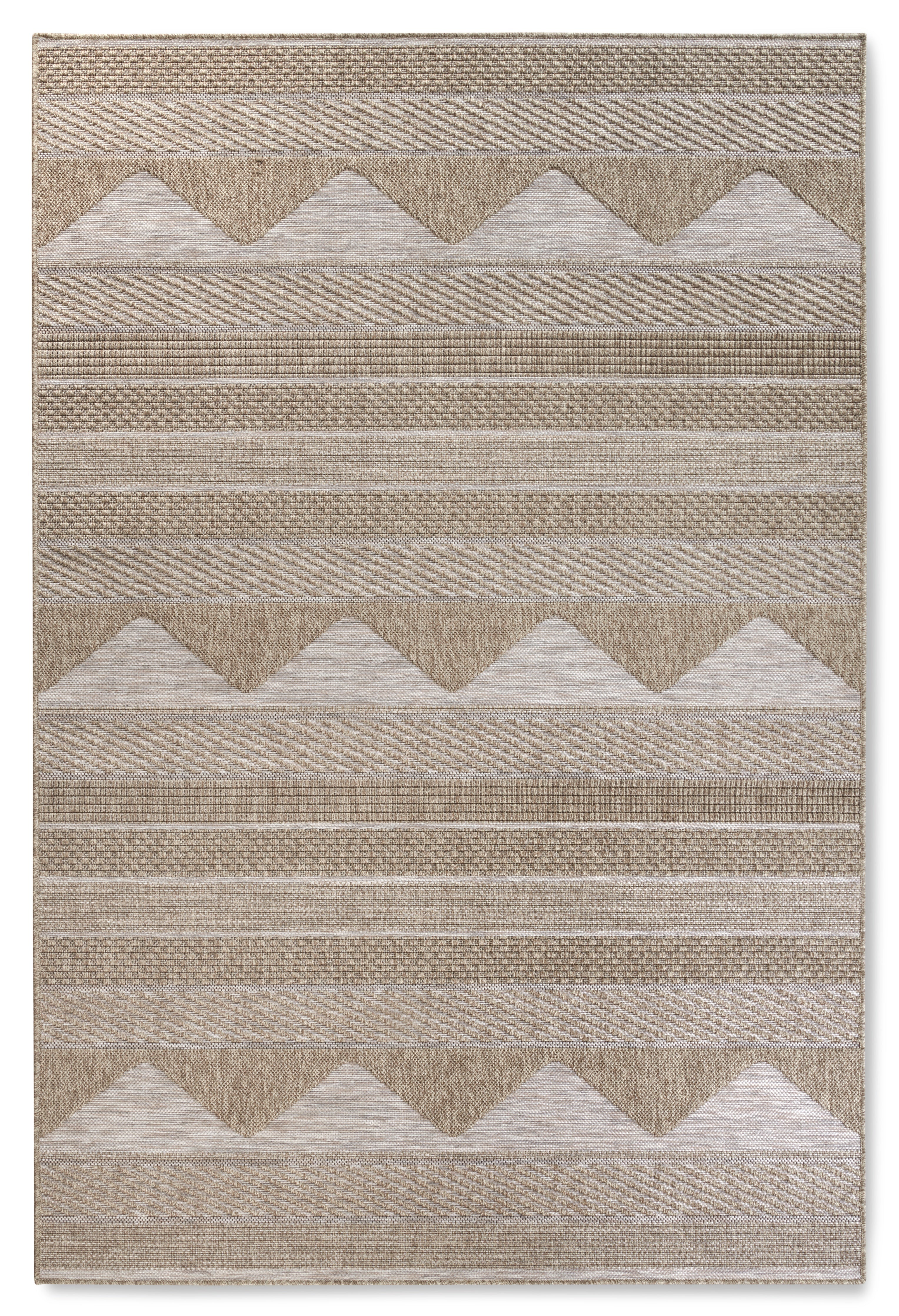 VILLEROY &amp; BOCH 106080 INOMHUS- OCH UTOMHUSMATTA ELISABETH, NATURBRUN