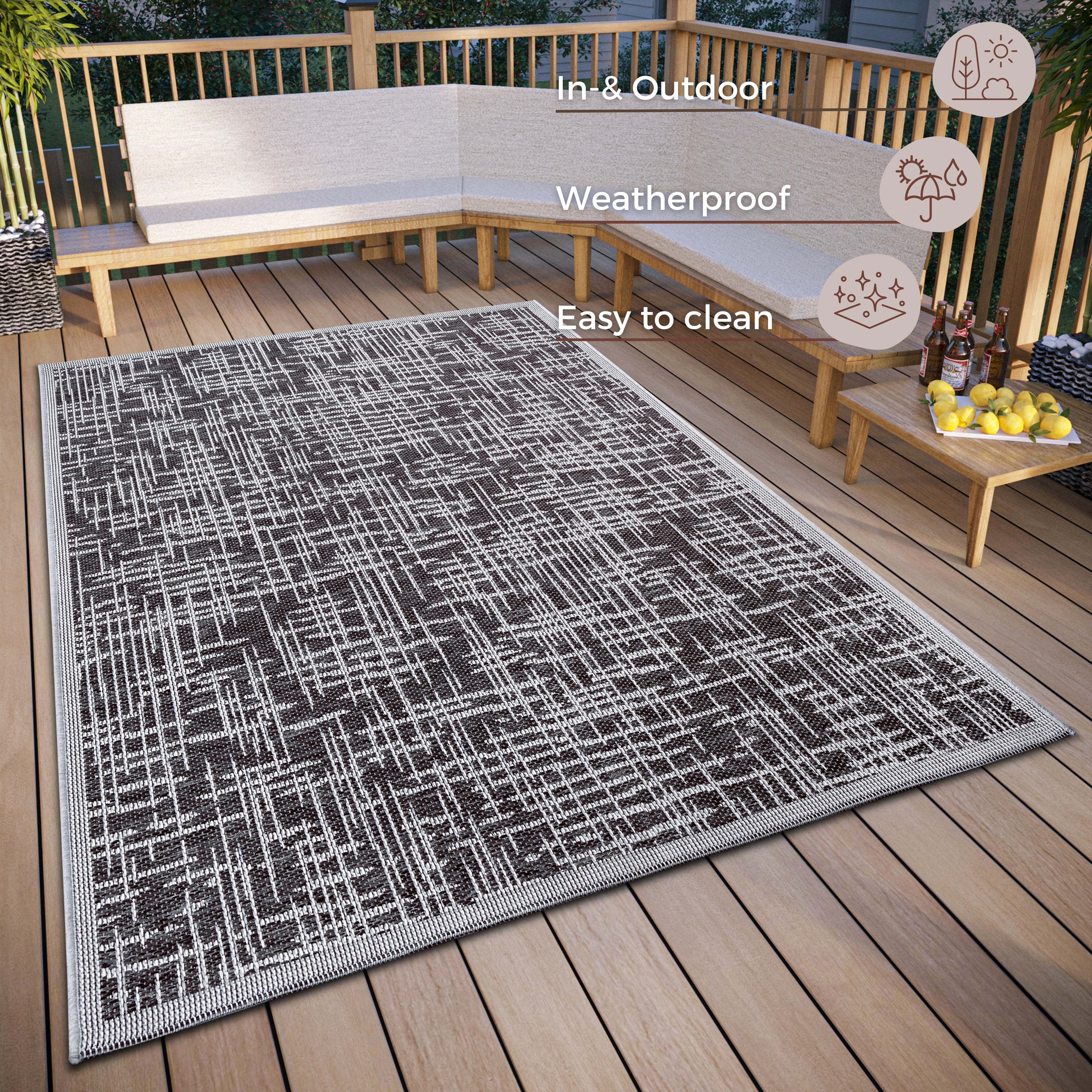 CLYDE MATTA, GRÅ-BEIGE 105914