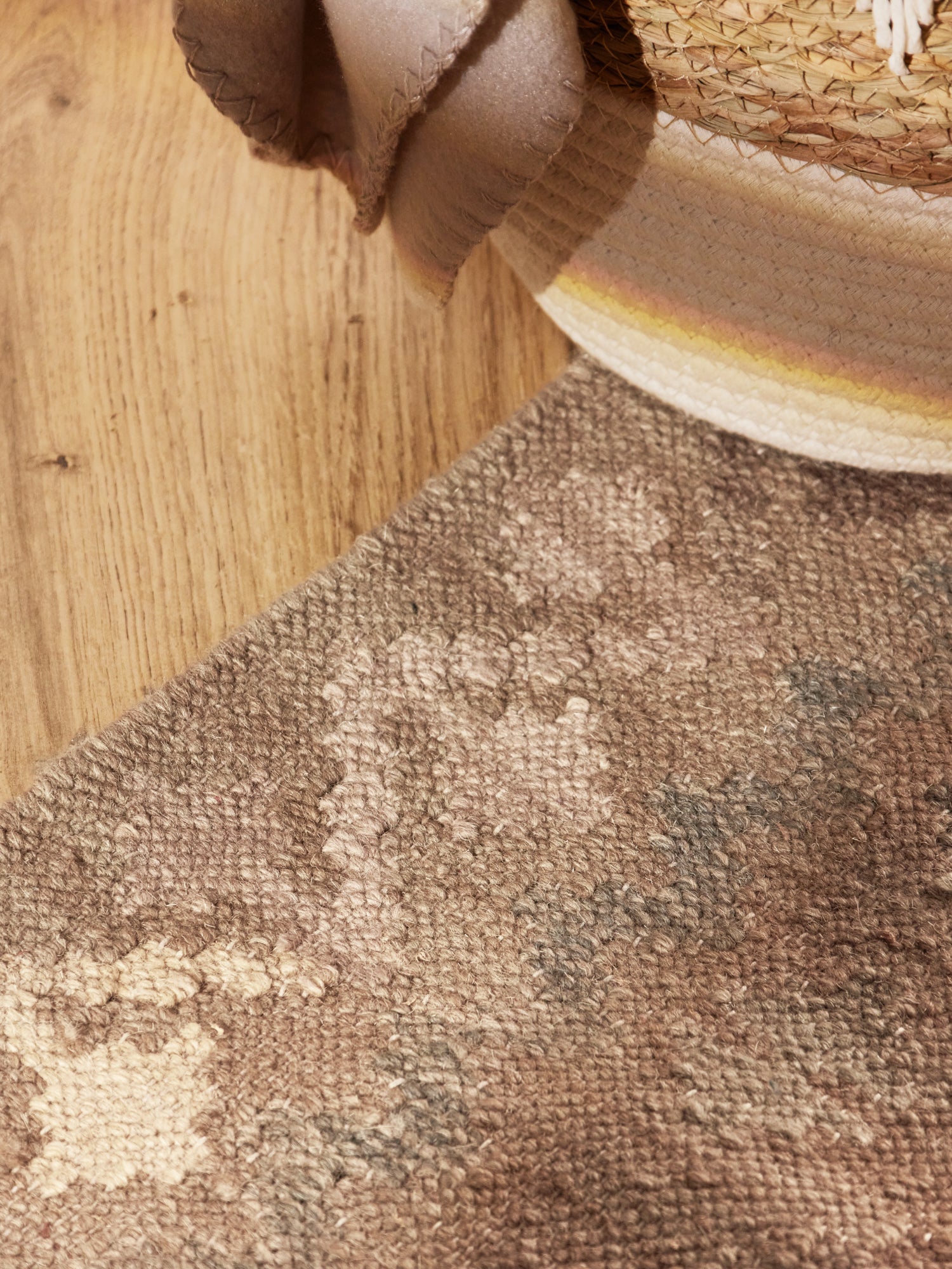 HANSE HOME KAMAL - AFGHAN KELIM MATTA, 106243 LJUSBLÅ