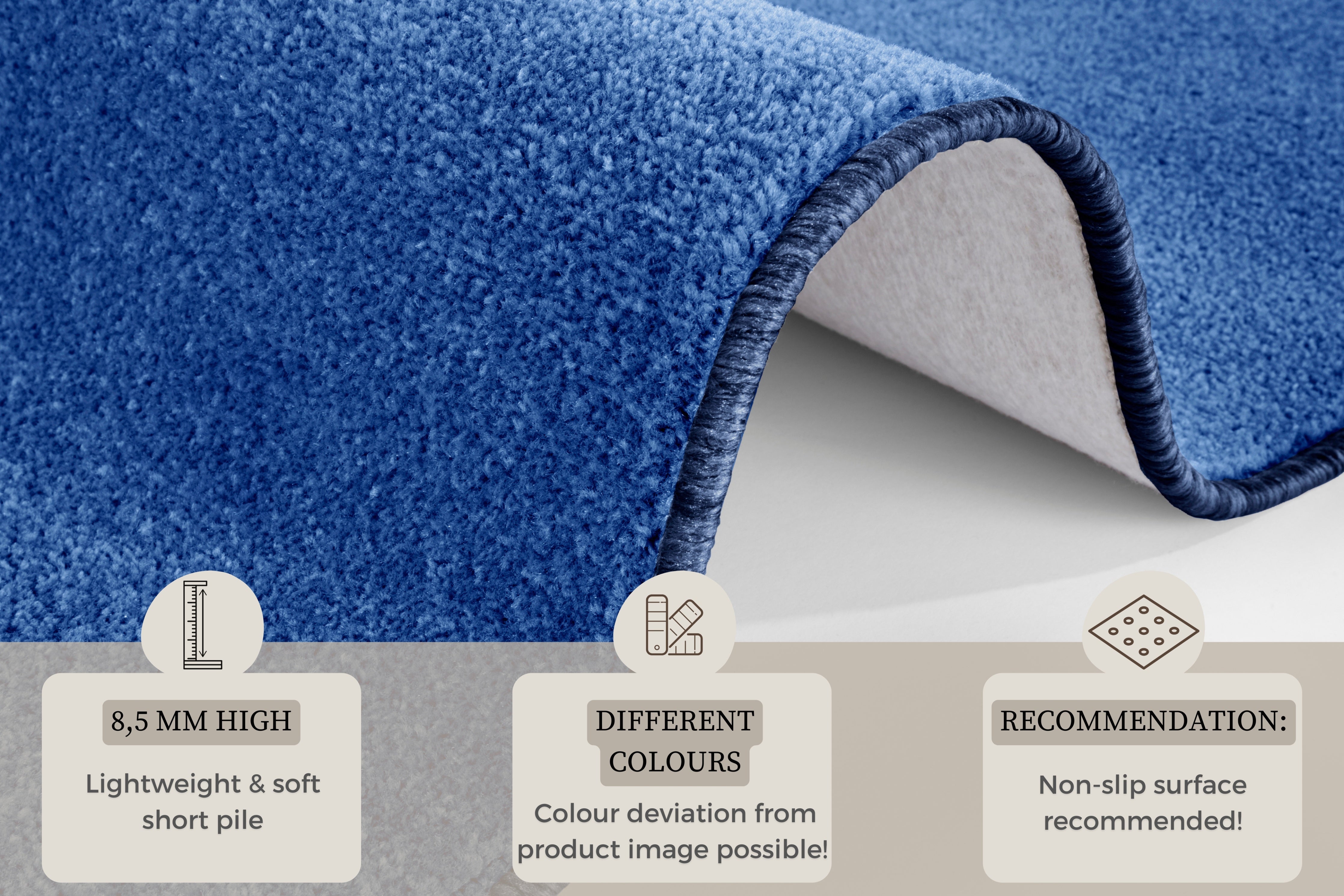 NETT MATTA, BLÅ 101153