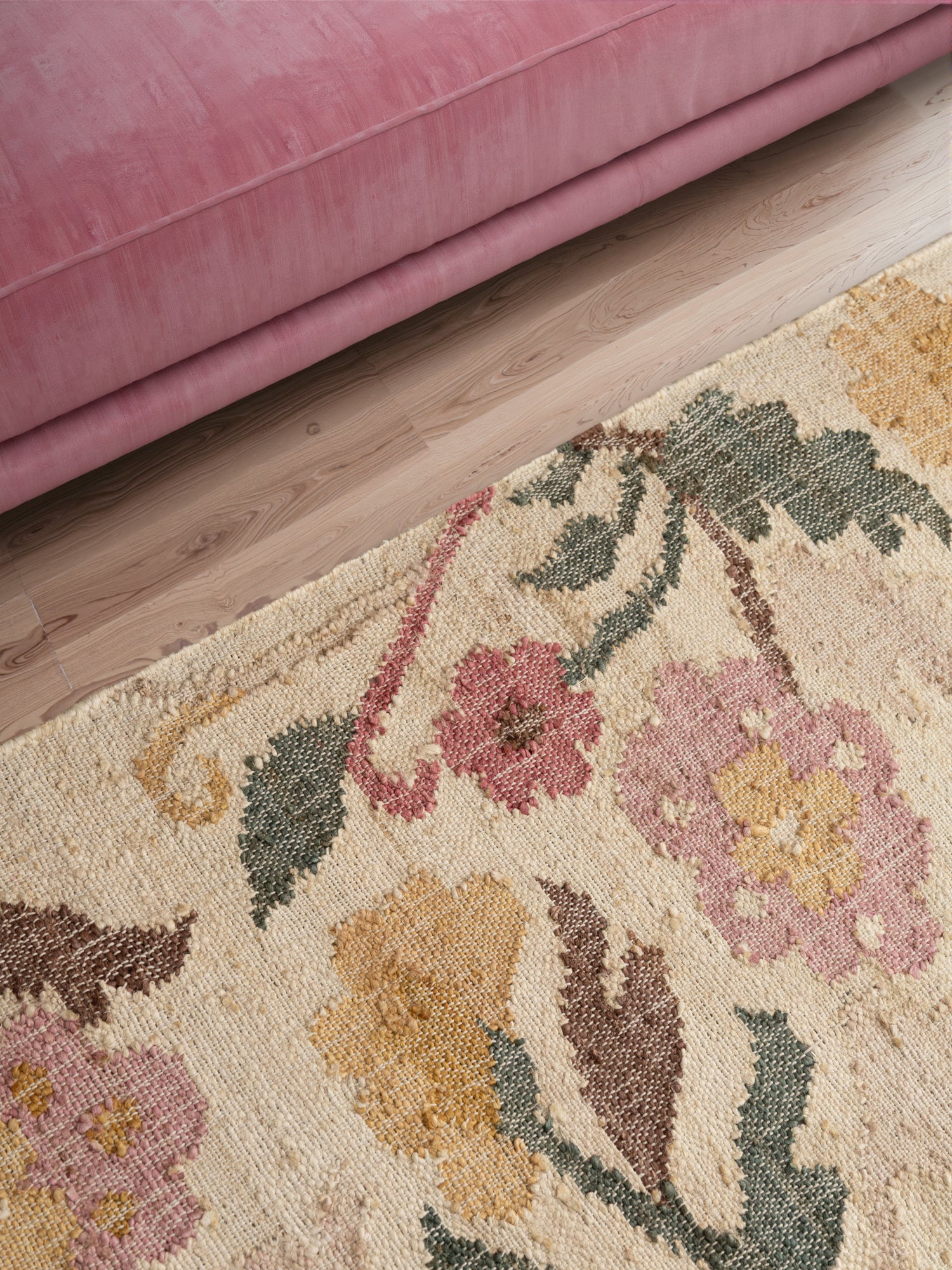 ROYA AFGHAN HANDvävd KELIM-MATTA, 106259 CREAM-MULTI