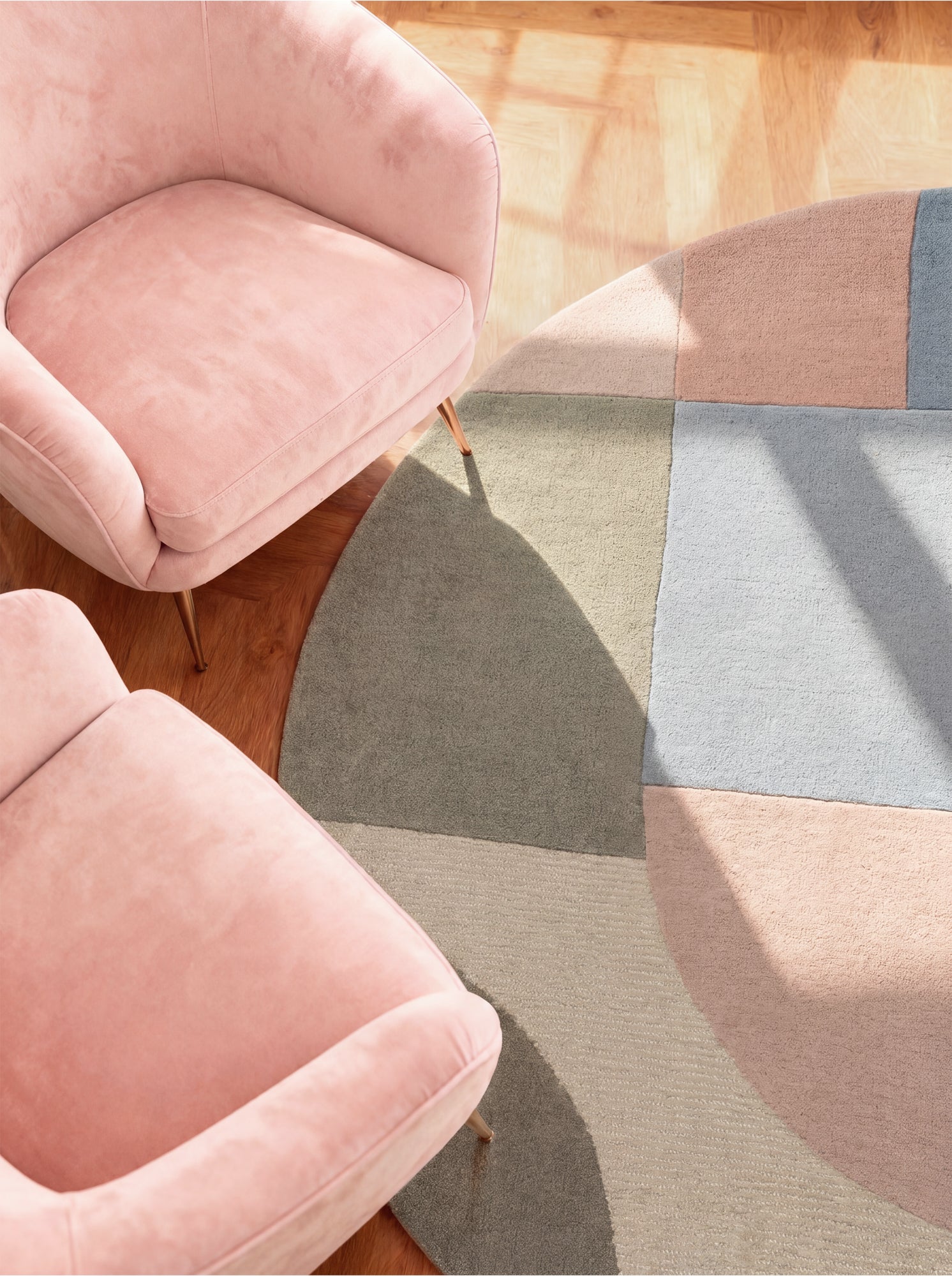 TED BAKER WESTMINSTER ULDTÆPPE, PICCADILLY CREME-MULTI
