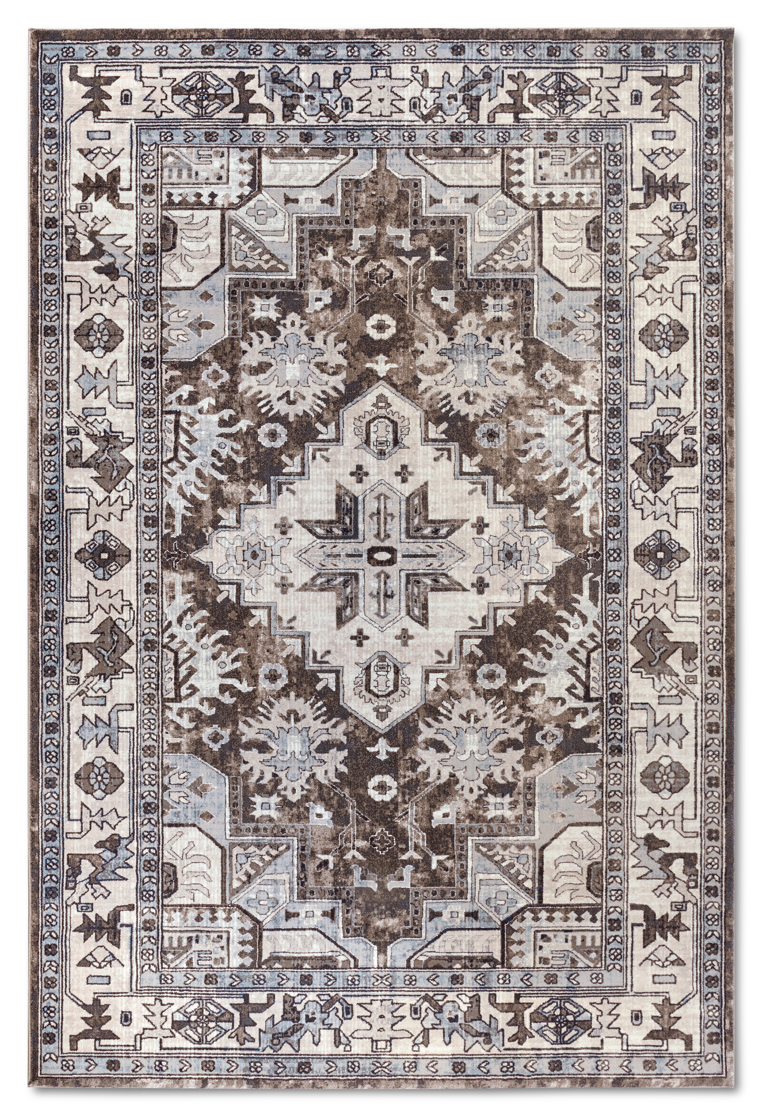 VILLEROY &amp; BOCH 106124 ORIENTALSK MATTA, HENRY BROWN-CRÈME