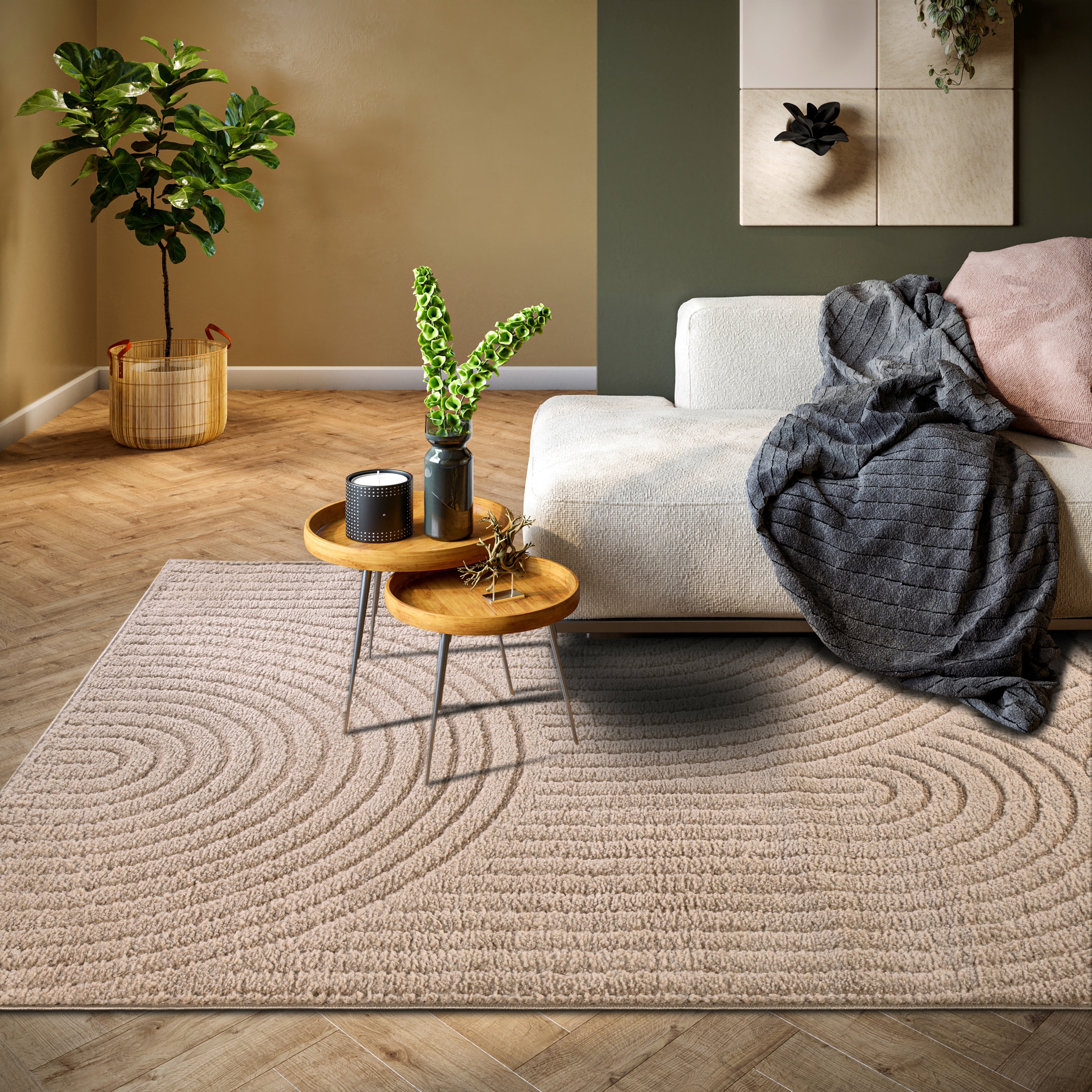 NEW YORK-MATTA, GRÅBEIGE 106204