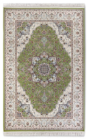 VILLEROY &amp; BOCH 106128 ORIENTALISK MATTA ETIENNE, GRÖN-KRÄMFÄRGAD