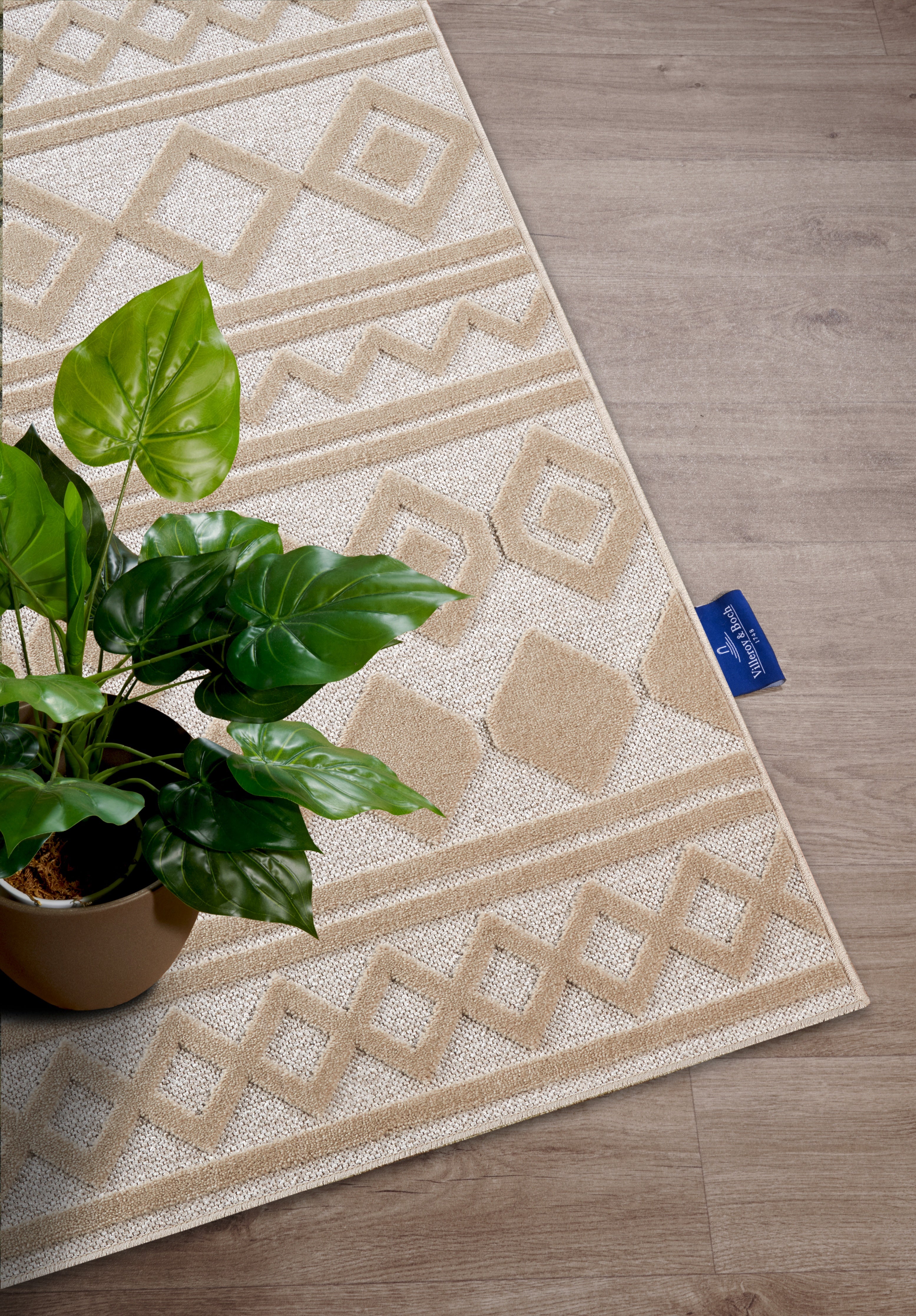 VILLEROY &amp; BOCH 106137 HÖG-LÅG Luggmatta, Catherine Cream