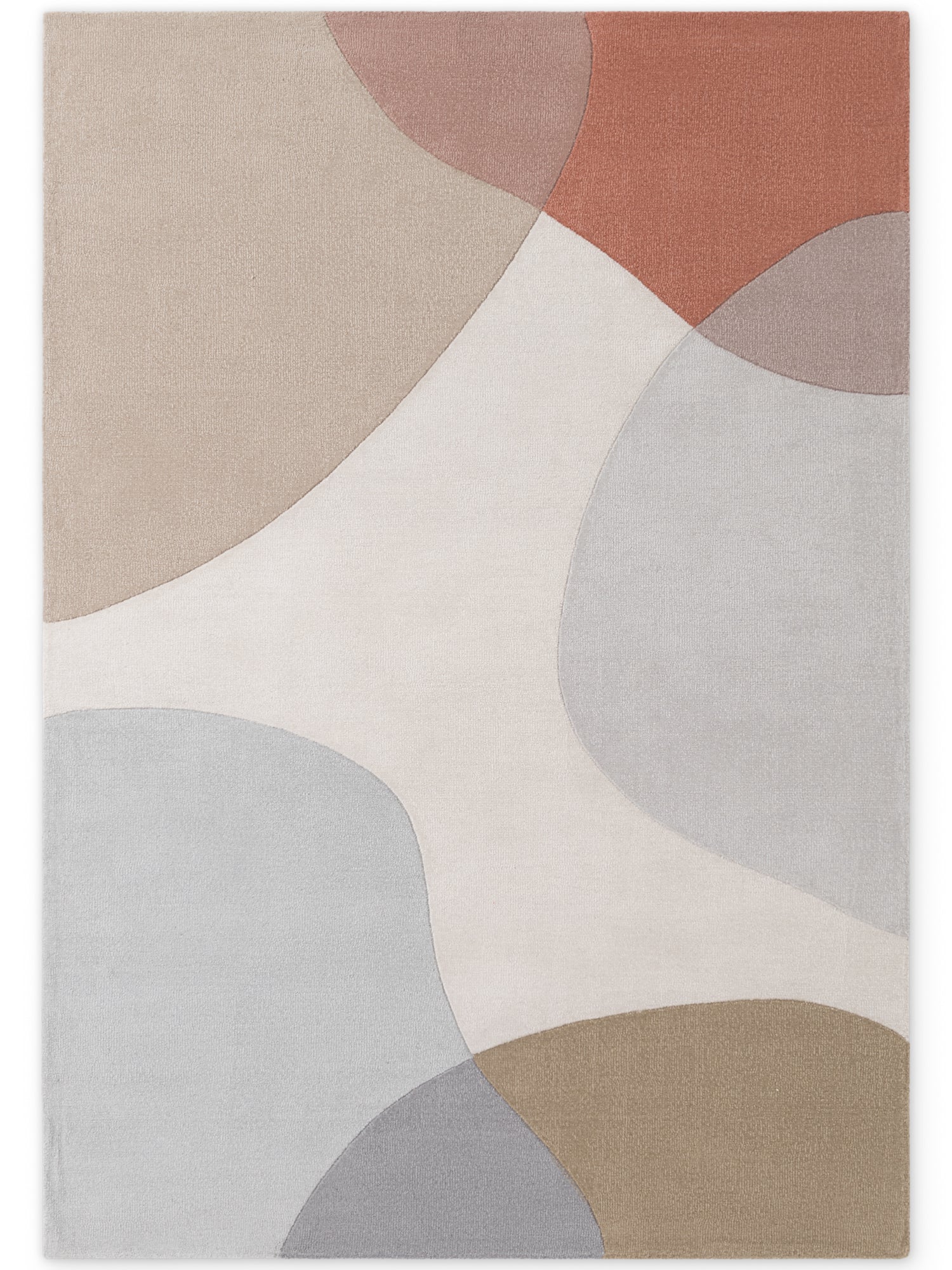 TED BAKER HACKNEY ULDTÆPPE CLARISSA, BLÅ-MULTI