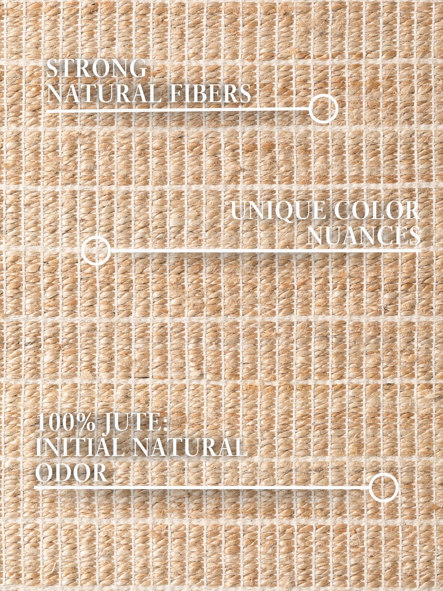 VILLEROY &amp; BOCH 1829 JUTEMATTA BIRKA, NATURLIG GYLLEN