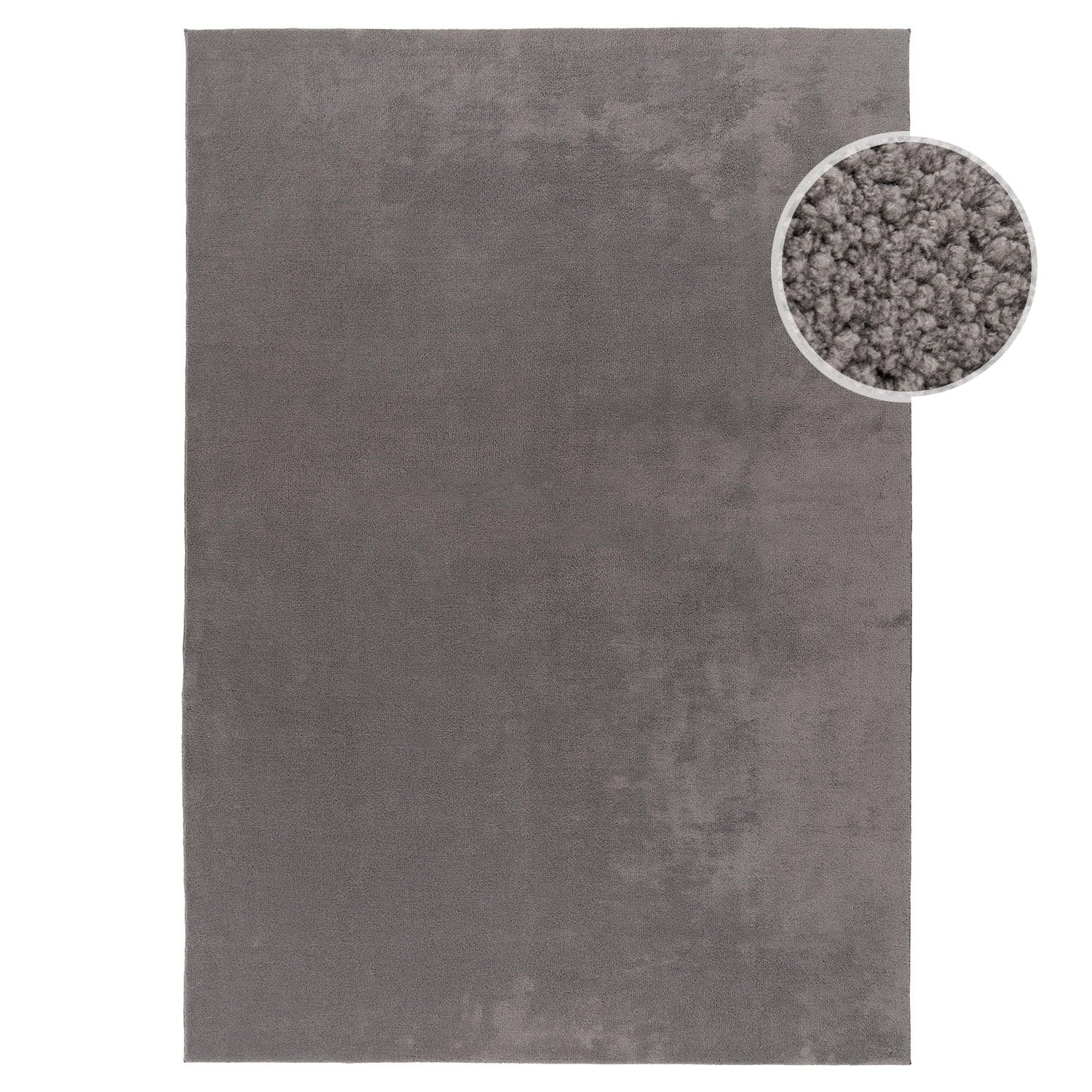 ALMA MODERN TVÄTTBAR MATTA, 200 GRÅ