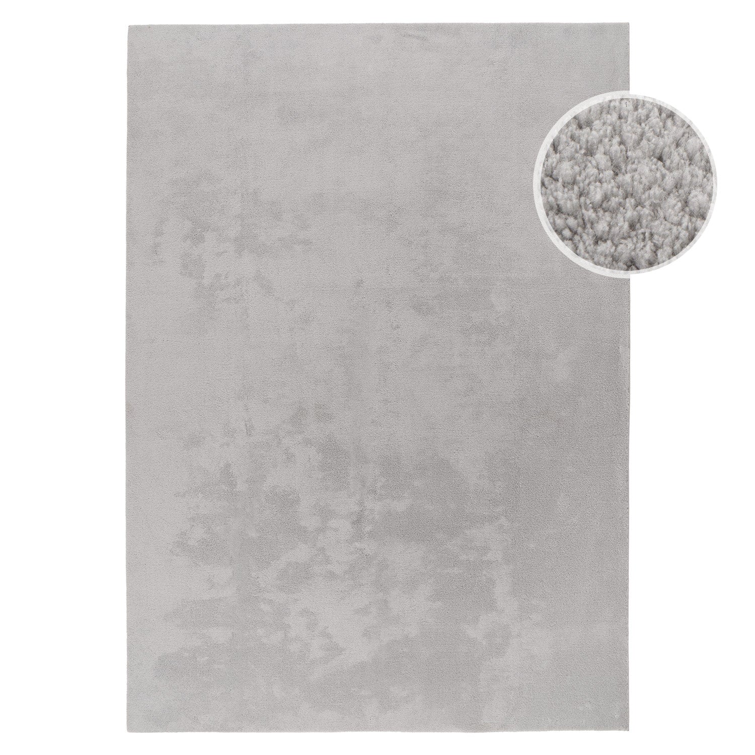 ALMA MODERN TVÄTTBAR MATTA, 200 SILVER