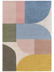 TED BAKER WESTMINSTER ULDTÆPPE, PICCADILLY CREME-MULTI