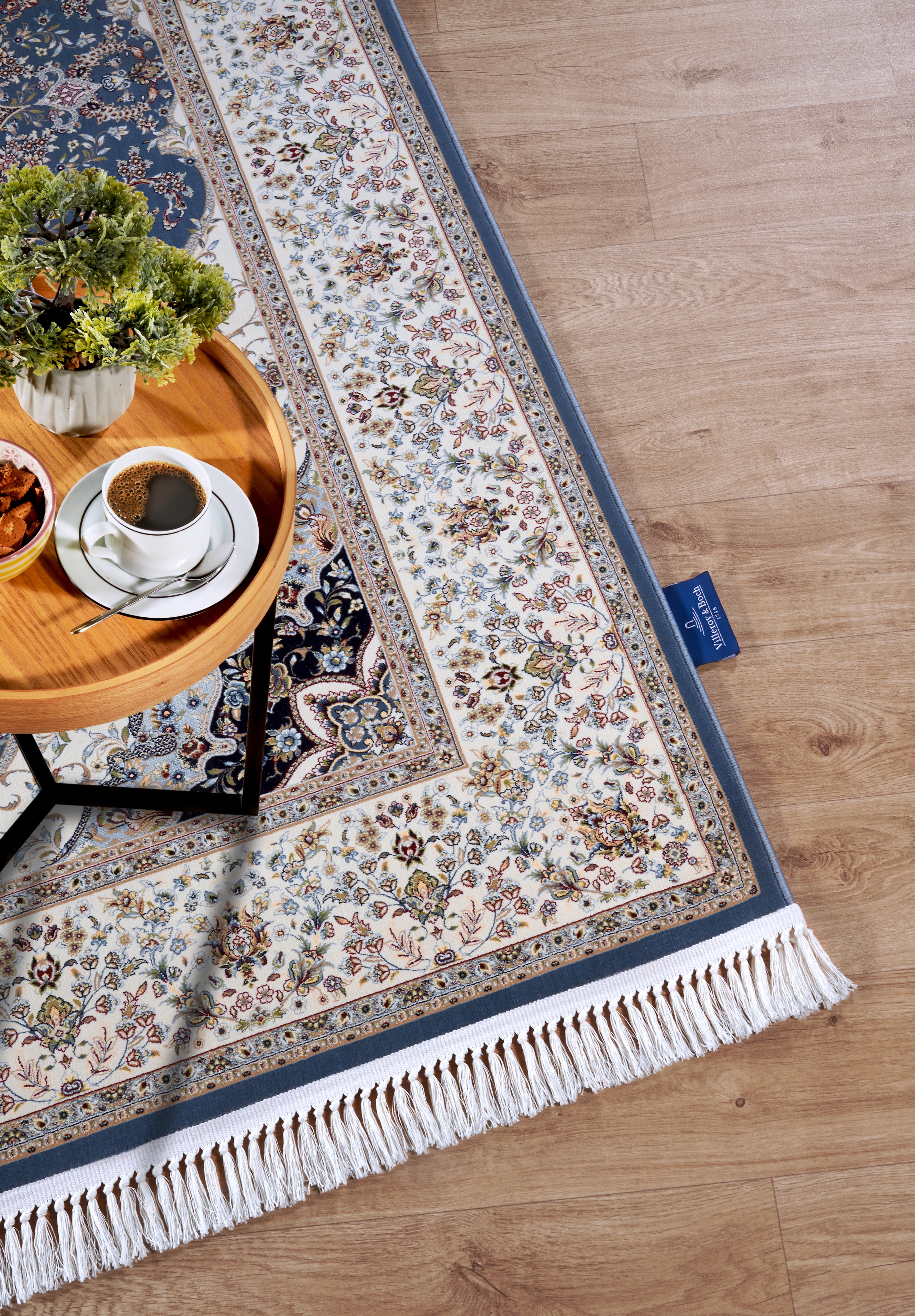 VILLEROY &amp; BOCH 106127 ORIENTALSK MATTA, ETIENNE LJUSBLÅ-KRÄM