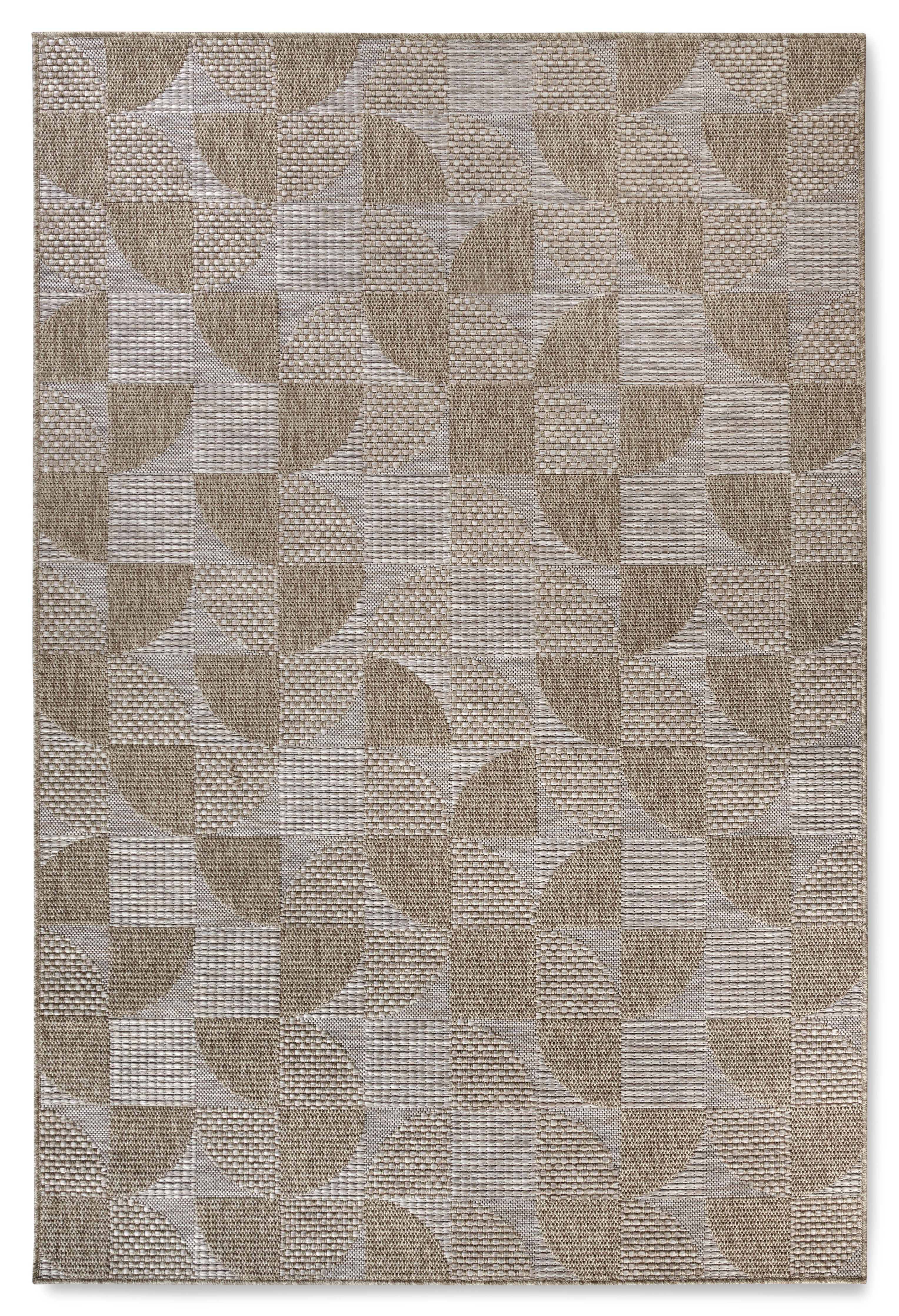 VILLEROY &amp; BOCH 106078 INOMHUS- OCH UTOMHUSMATTA MARGARETHA, NATURBRUN