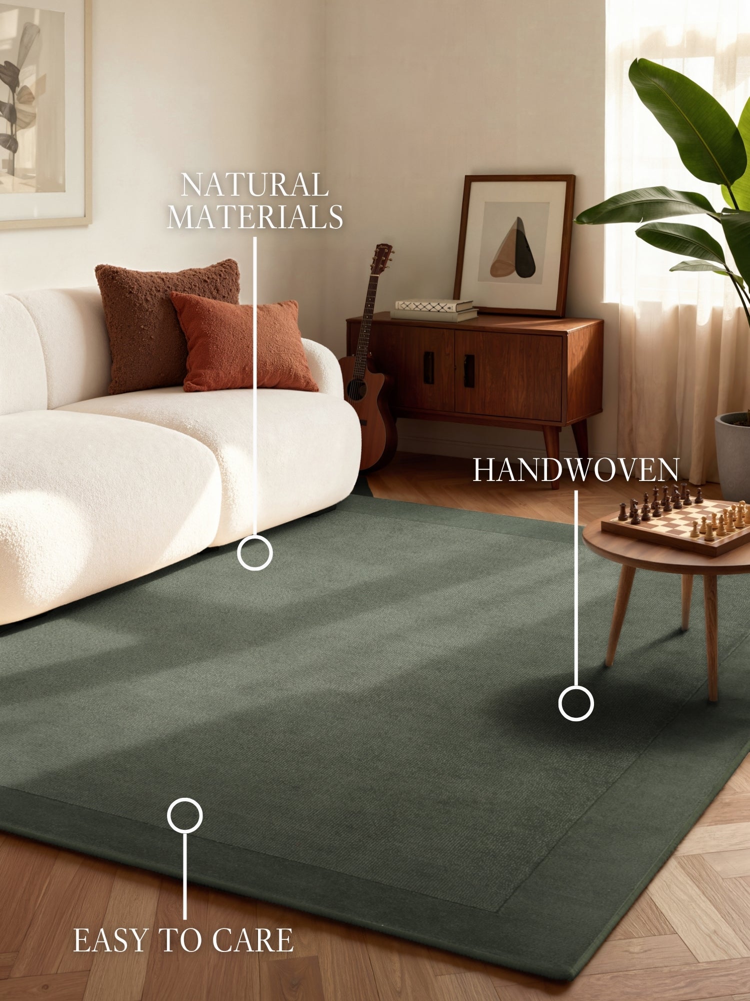 VILLEROY &amp; BOCH 1812 ULLMATTA KARI, NATURGRÖN