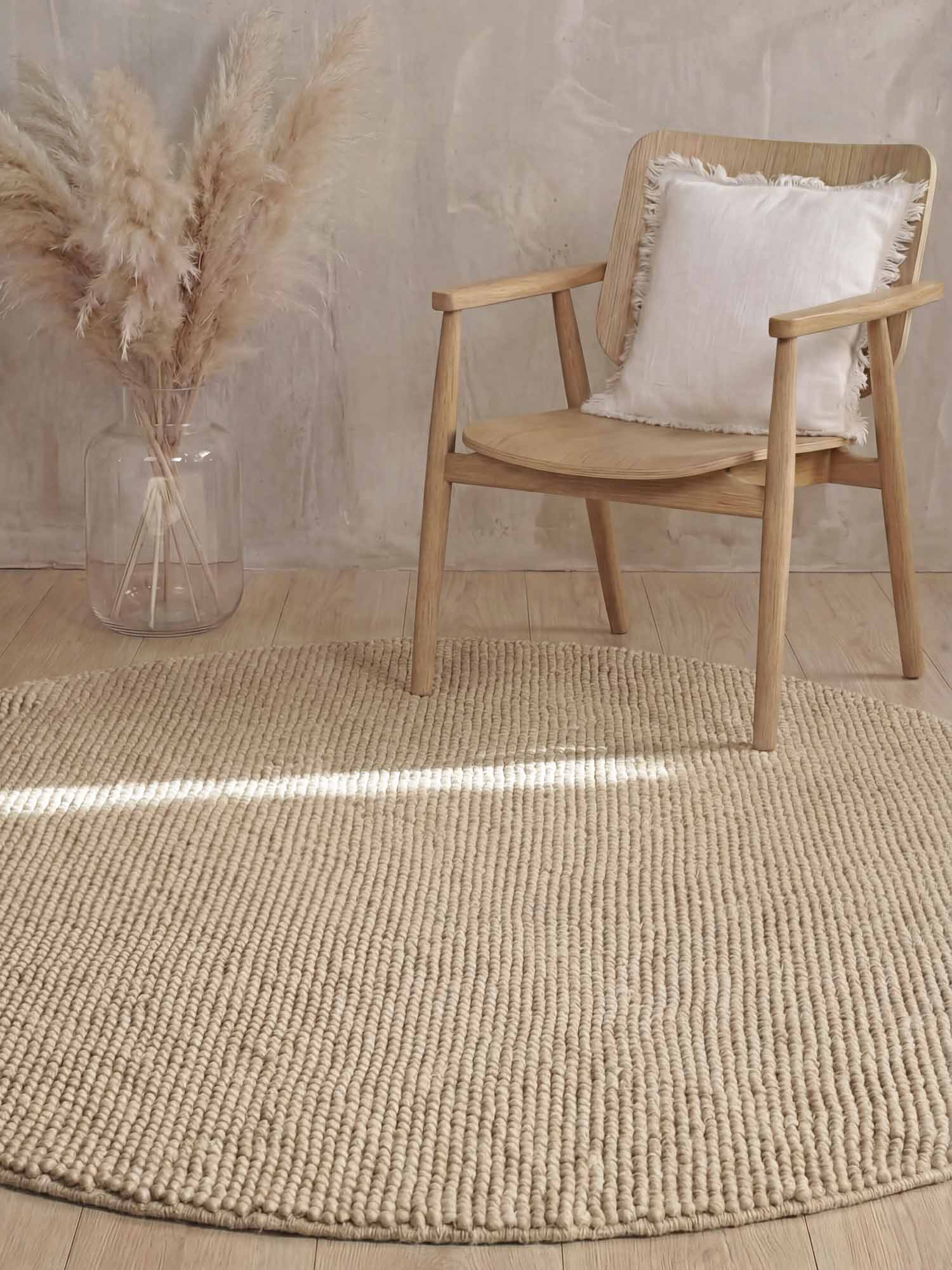 TED BAKER RICHMOND ULDTÆPPE DIANA, LYS BEIGE