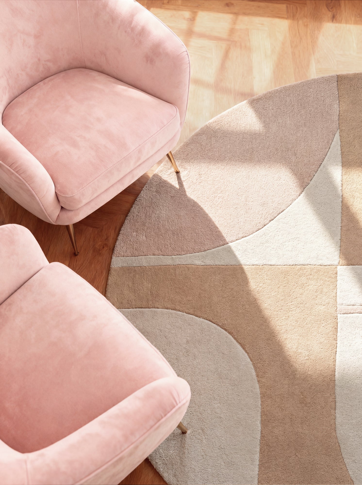TED BAKER WESTMINSTER ULDTÆPPE, WINDMILL CREME-BEIGE