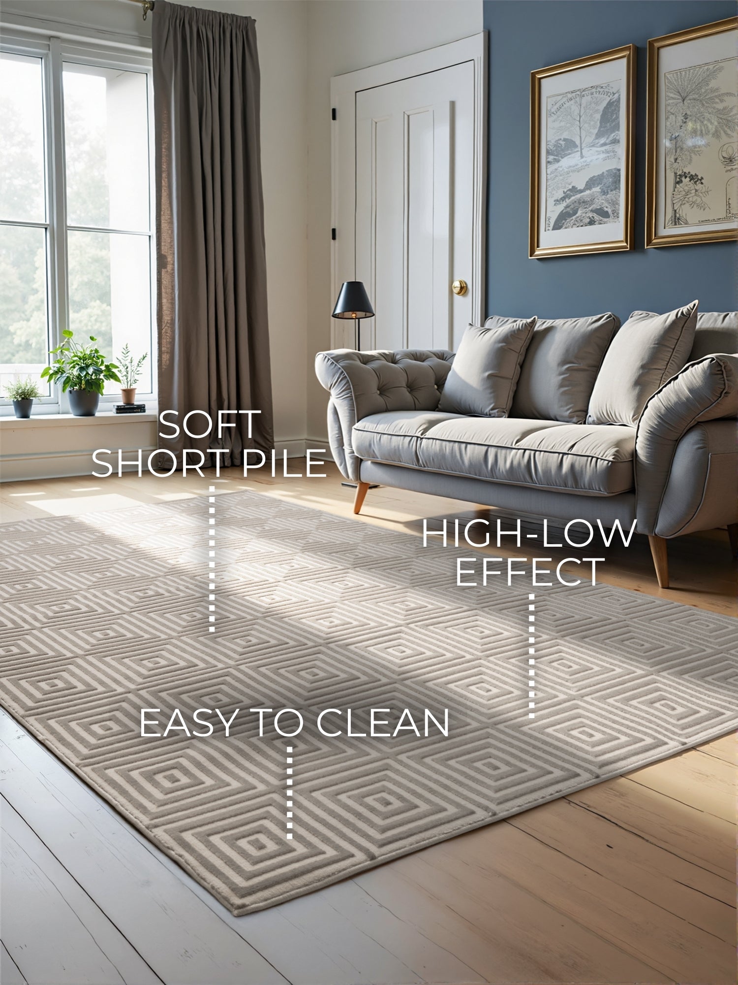 PEARLES MODERN MATTA, VIT-KRÄMFÄRGAD 106184