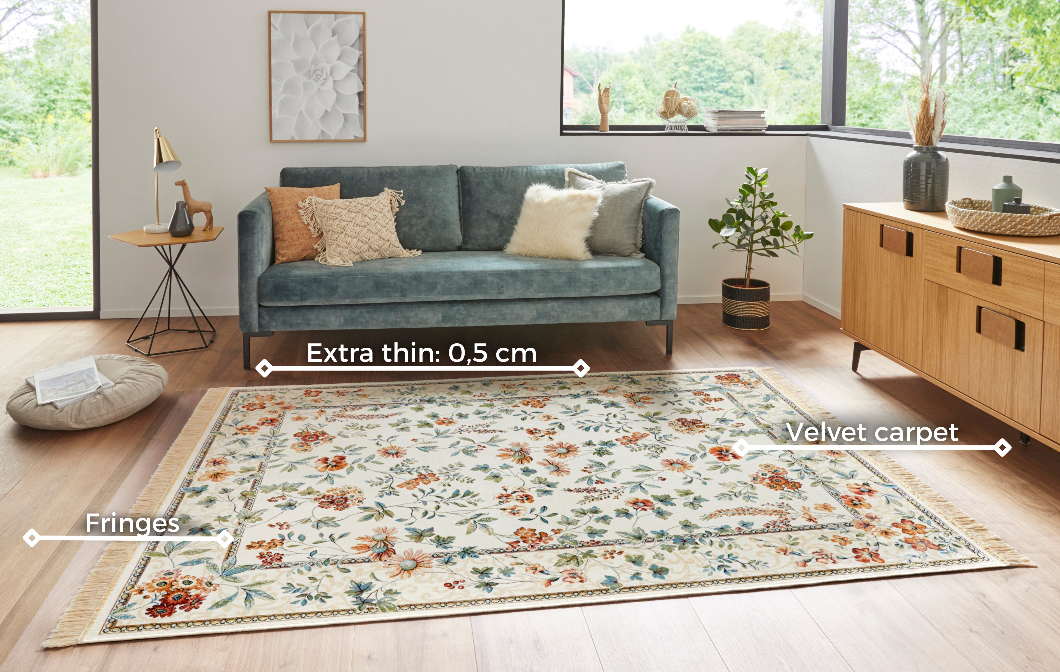 HANSE HOME NAVEH MATTA, KRÄMFÄRGAD 104376