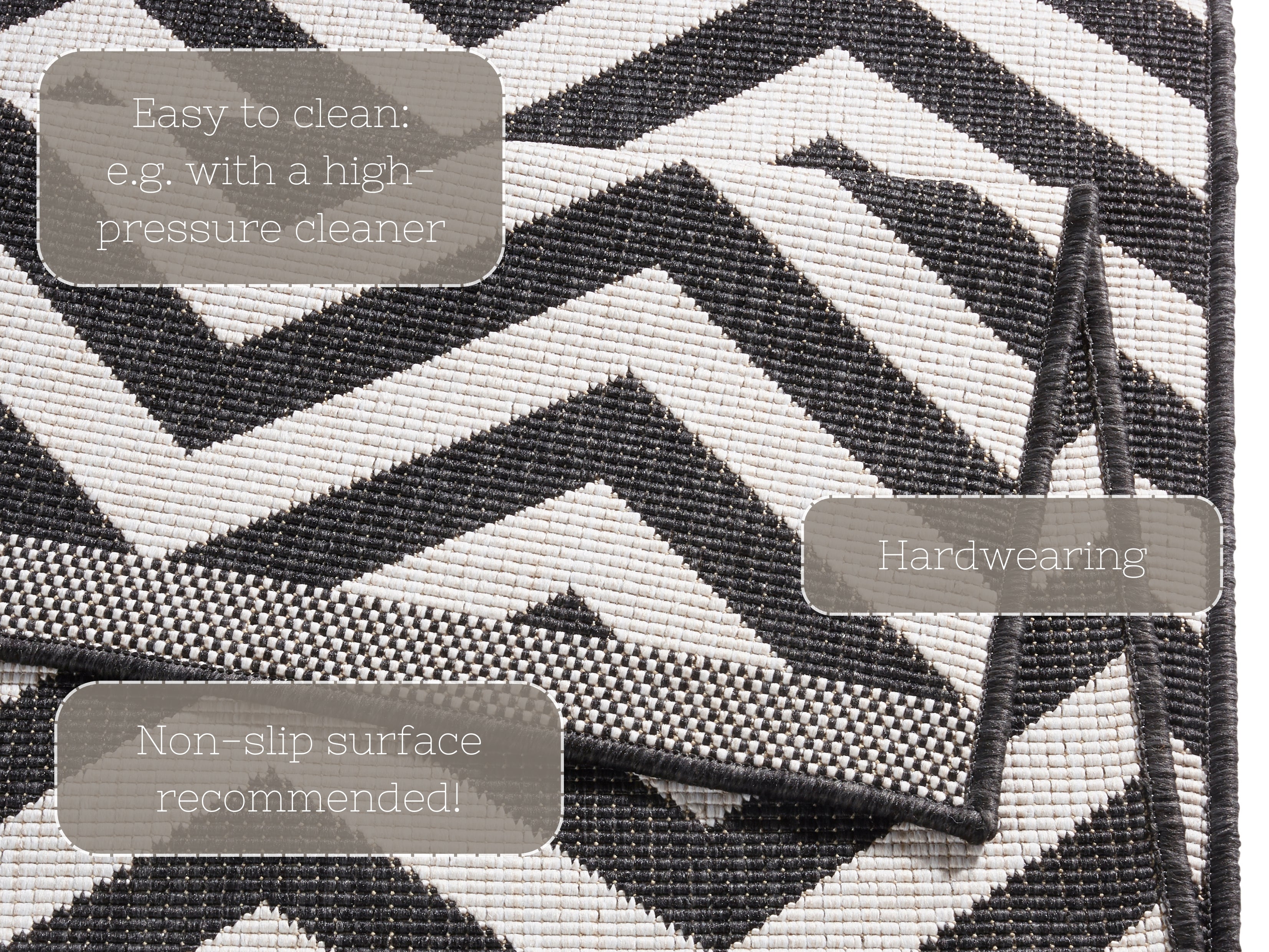 TWIN SUPREME MATTA, SVART-KRÄMFÄRGAD 103433