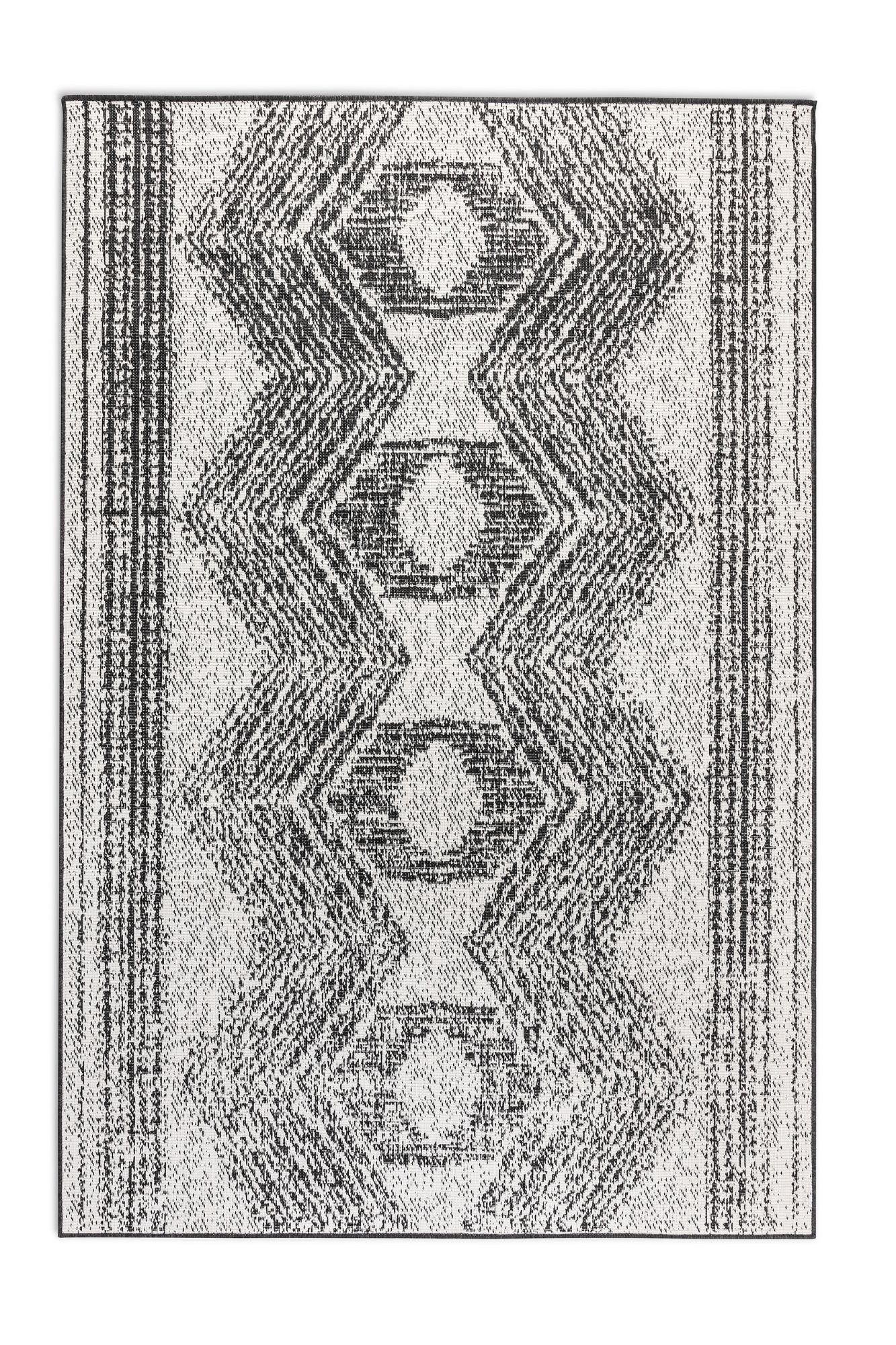 TVÅ - VÄNDBAR MATTA SVART - 106009