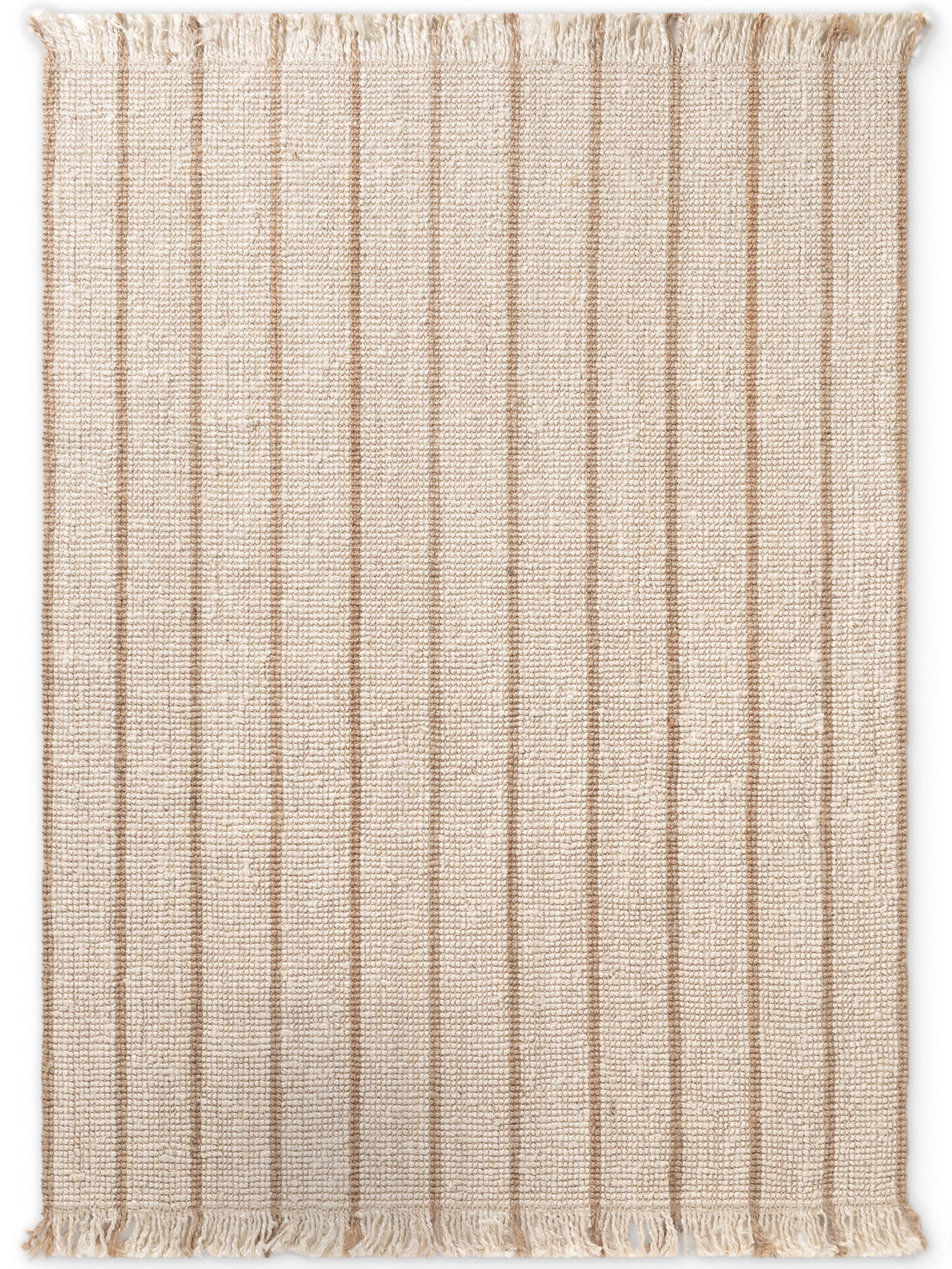 ELLE DECORATION HARVEST JUTEMATTA SIERRA, NATURLIG-ELFENBEN-GULD