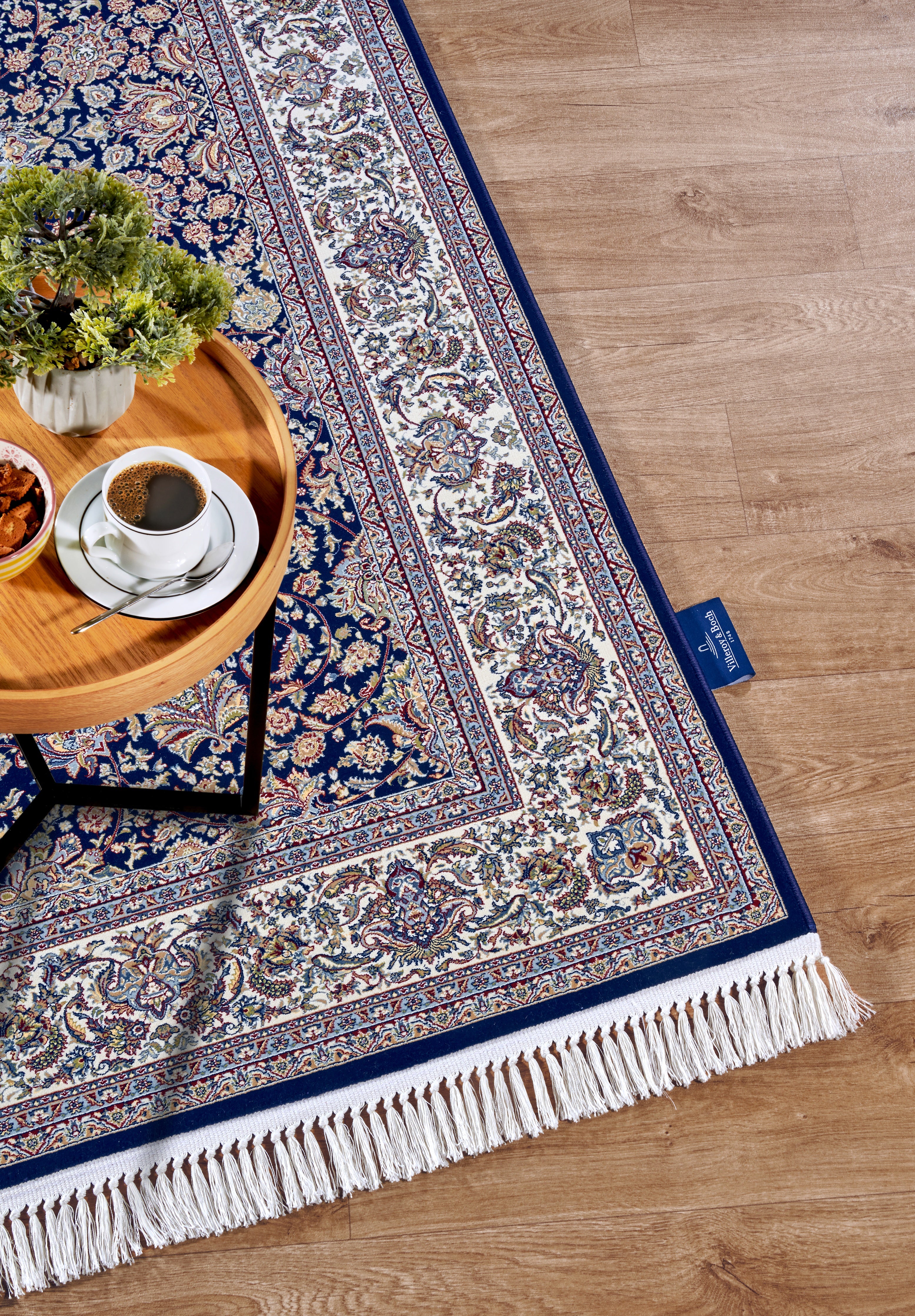 VILLEROY &amp; BOCH 106130 ORIENTALISK MATTA ALFRED, BLÅ-KRÄM