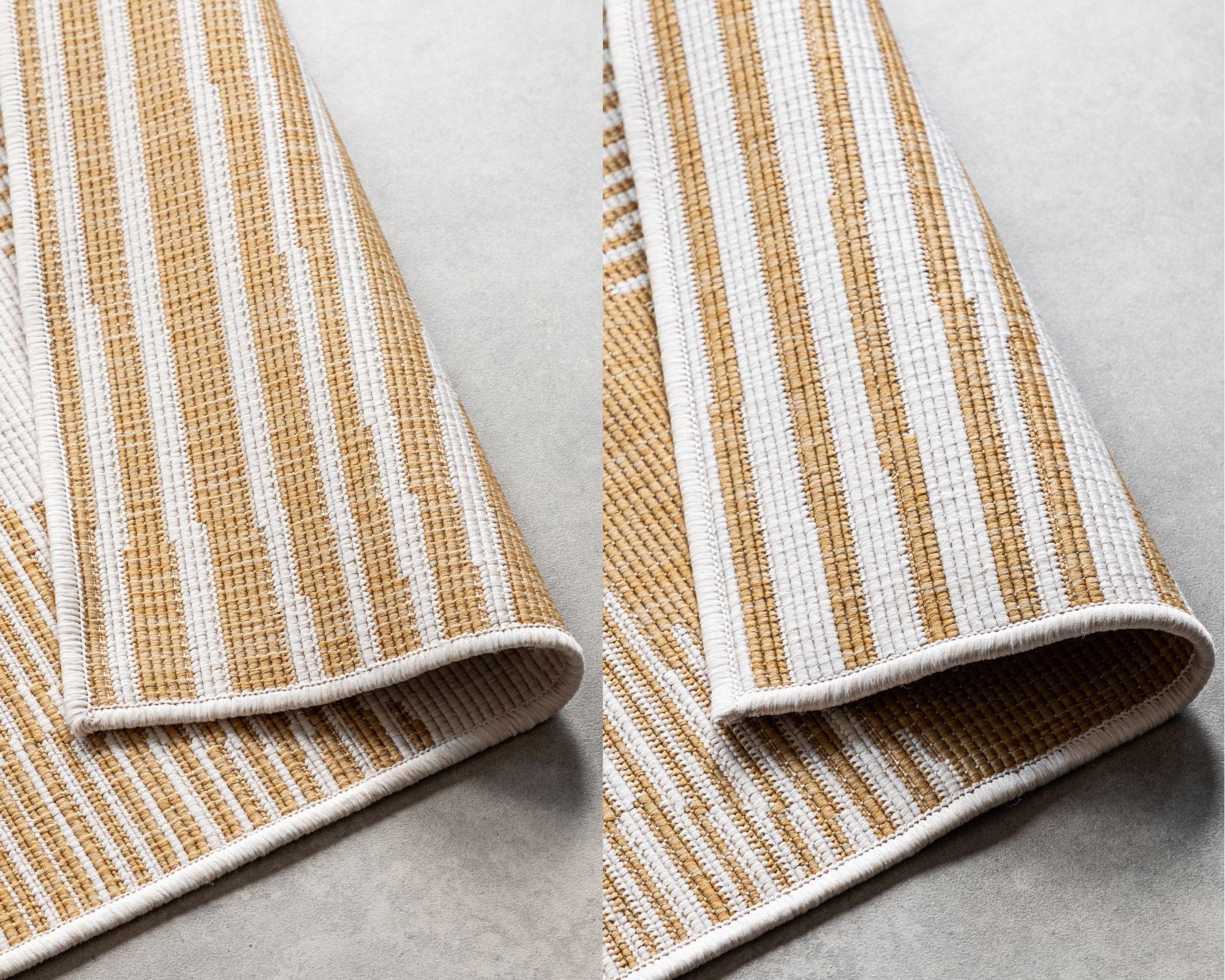 TVÅ - VÄNDBAR MATTA OCKER - 106017