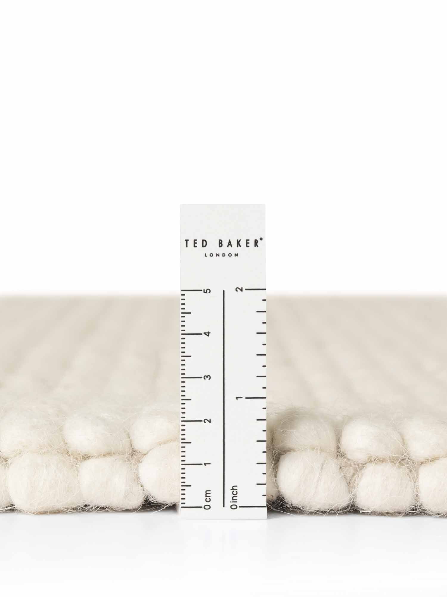 TED BAKER RICHMOND ULDTÆPPE DIANA, NATURLIG HVID