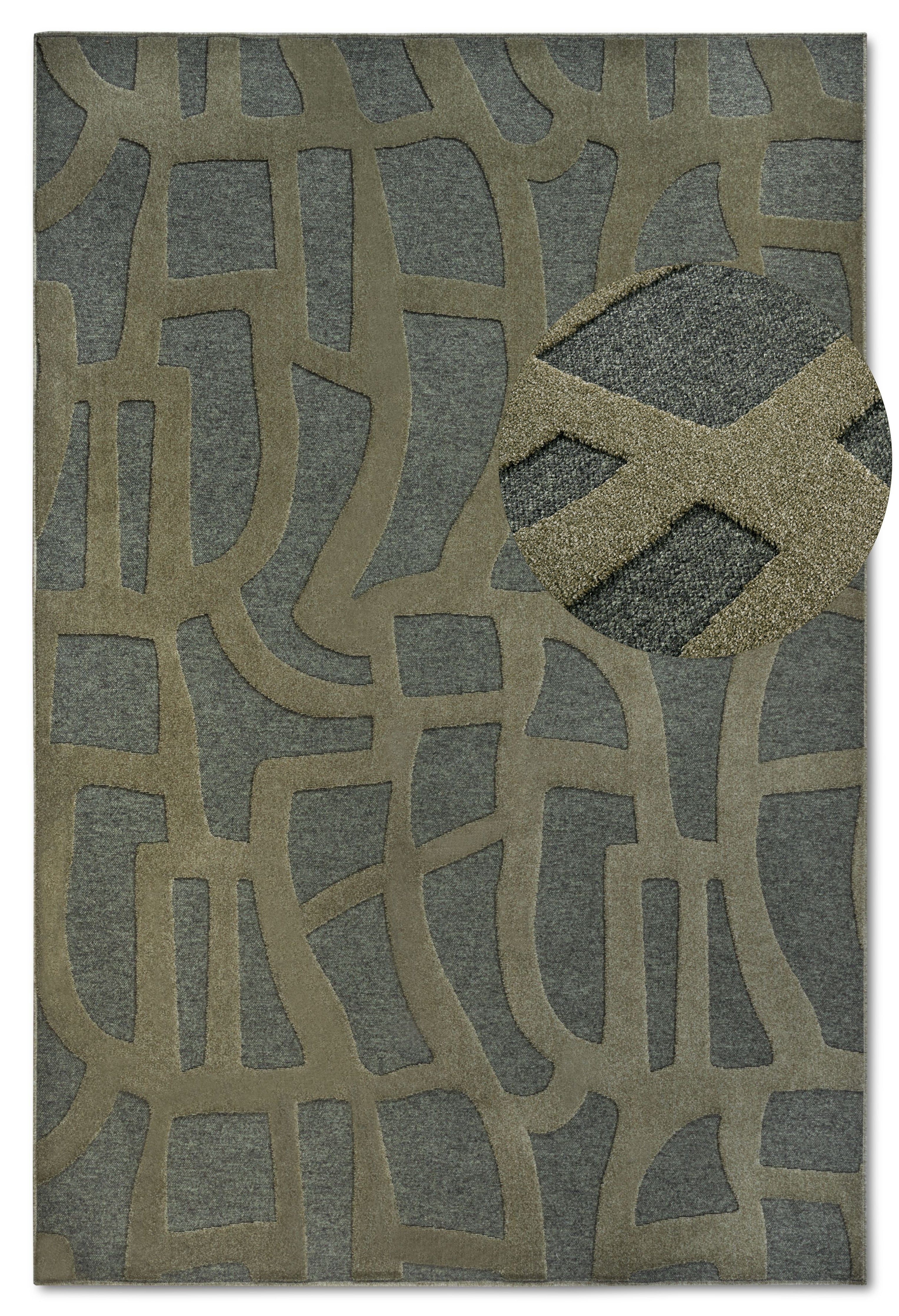 VILLEROY &amp; BOCH 106141 HÖG-LÅG Luggmatta, THERESE Djungelgrön