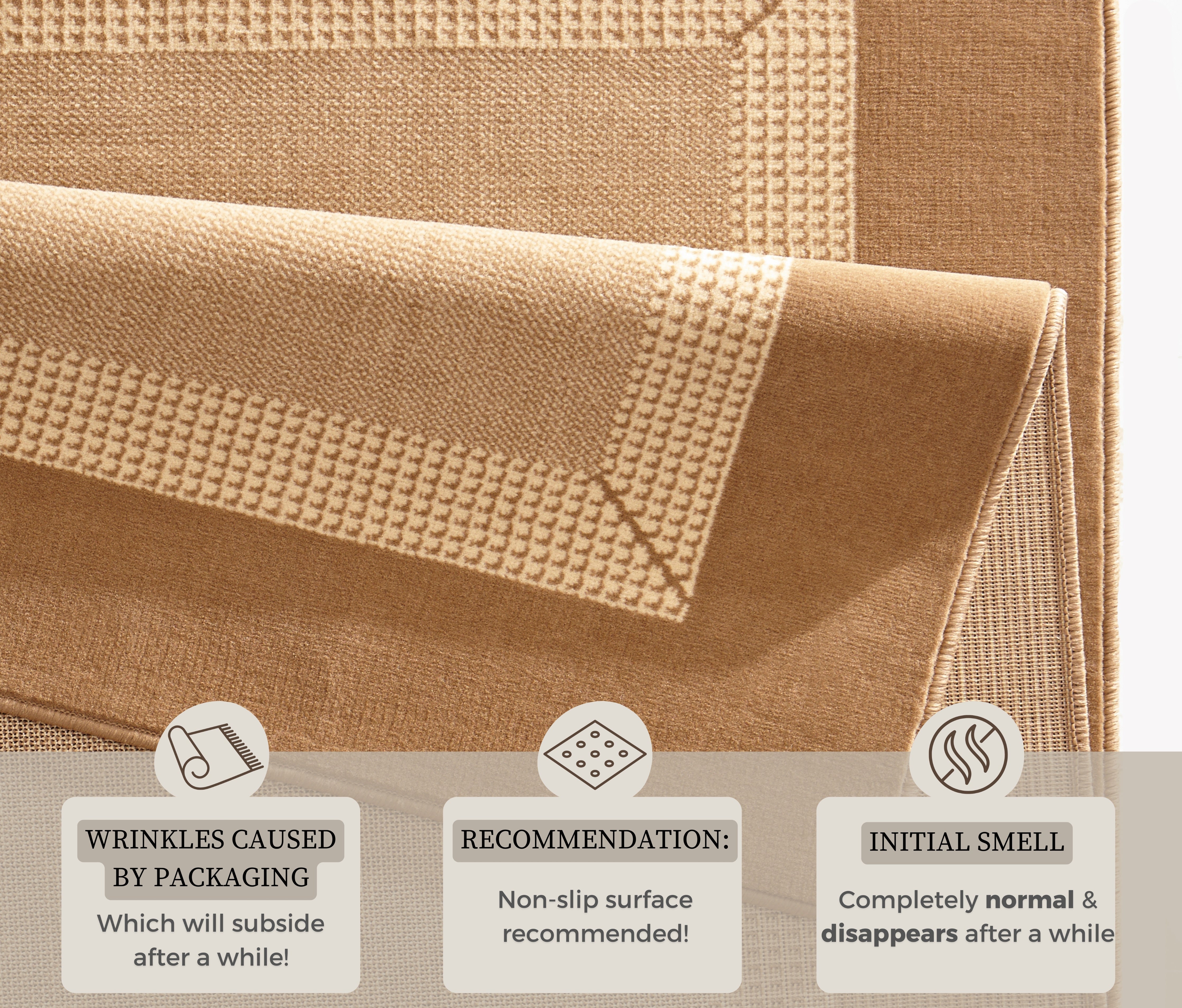 BASIC BANDMATTA, BEIGE-CRÈME 102498