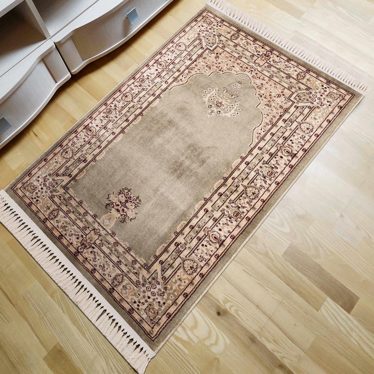 BÖNEMATTOR SILKROAD, 3163A GRÖN