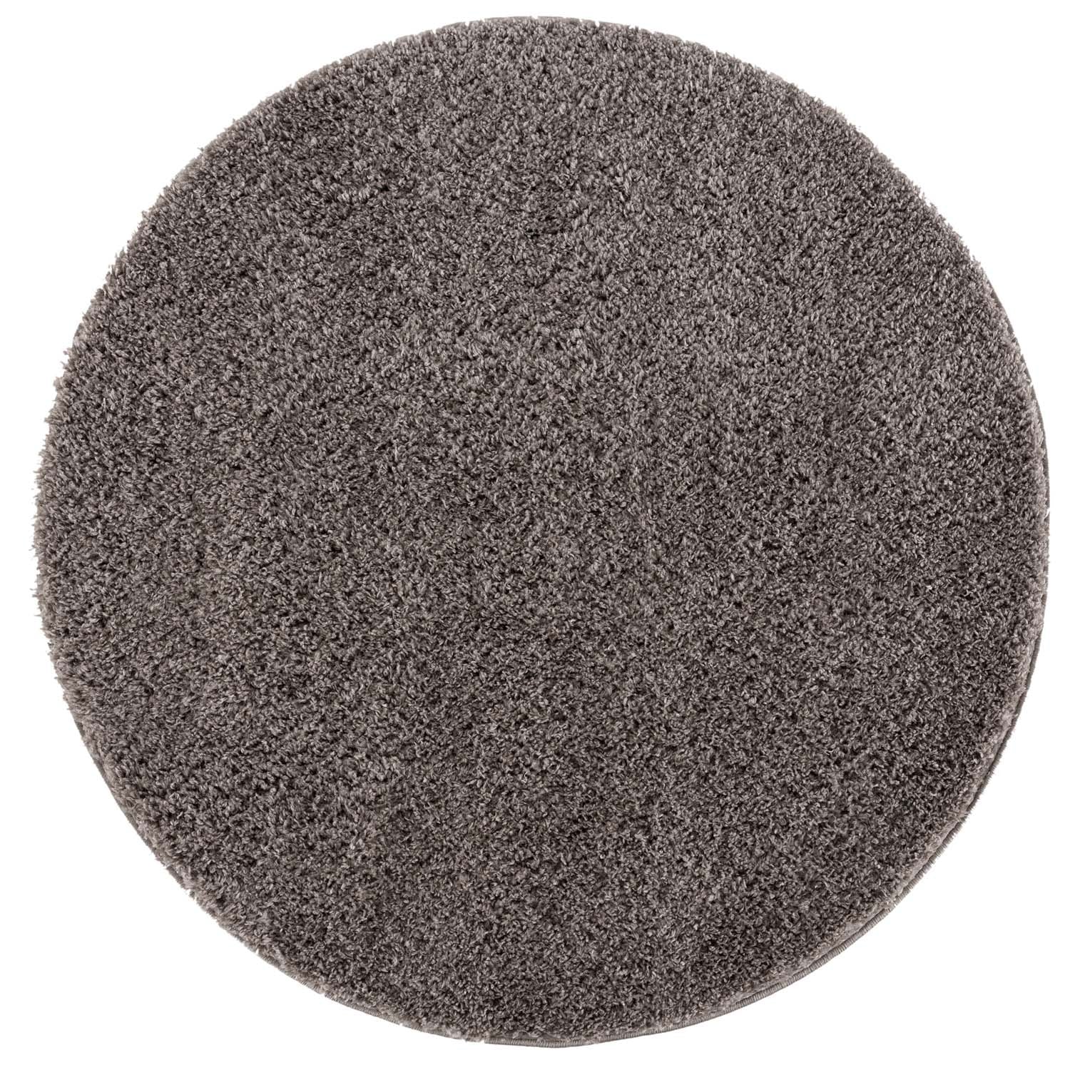 BEKVÄM RUND FILT, 100 MÖRKGRÅ 