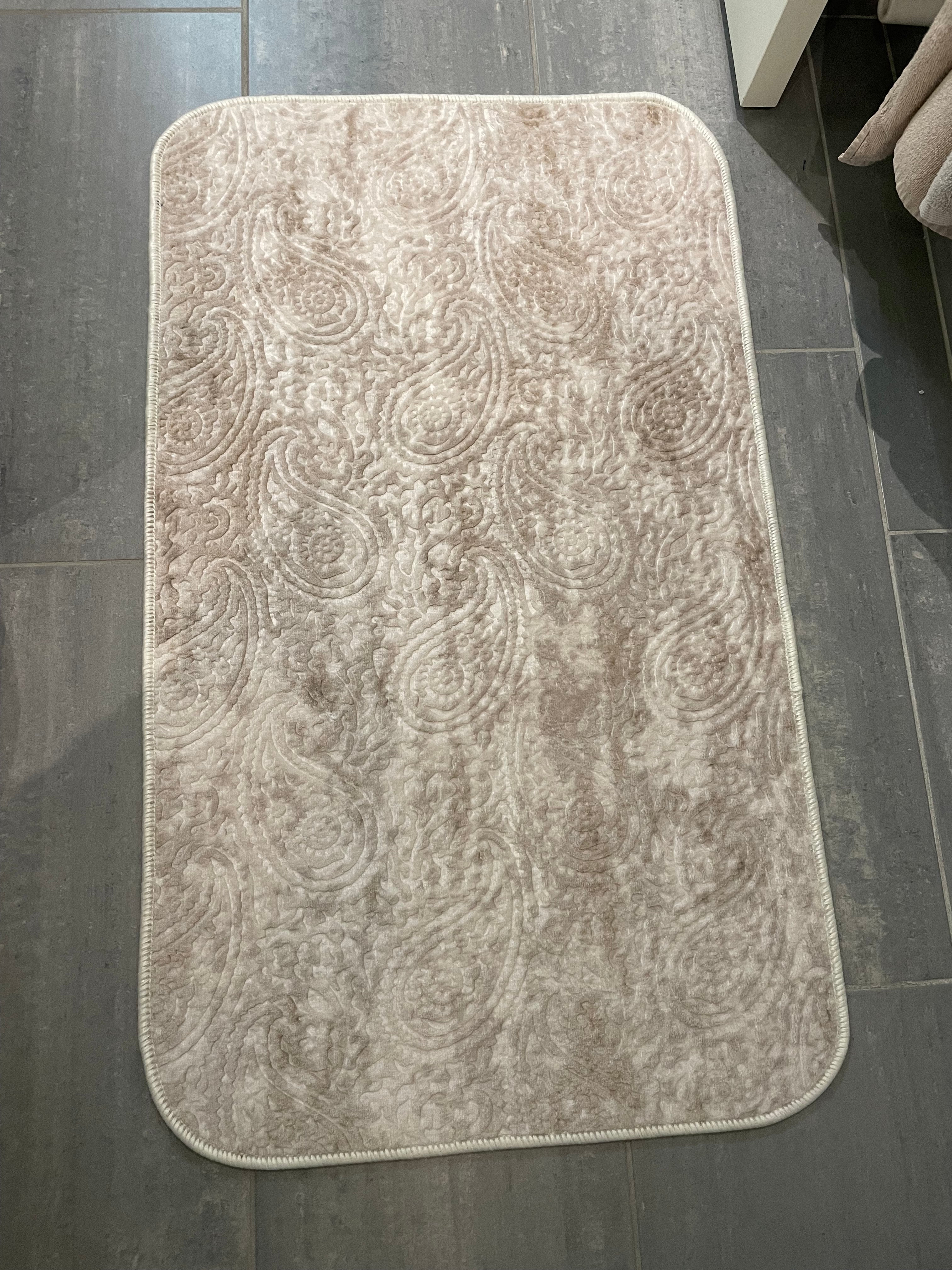 Badrumsmatta set 2 delar/set DANTEEL 0978 BEIGE