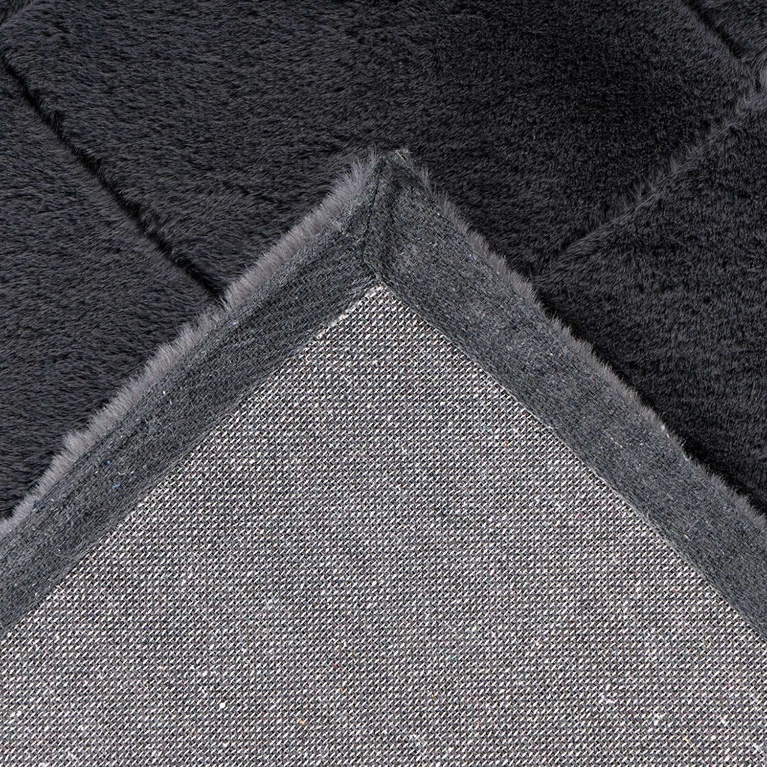 MJUK KVADRAT, 600 GRAFIT 
