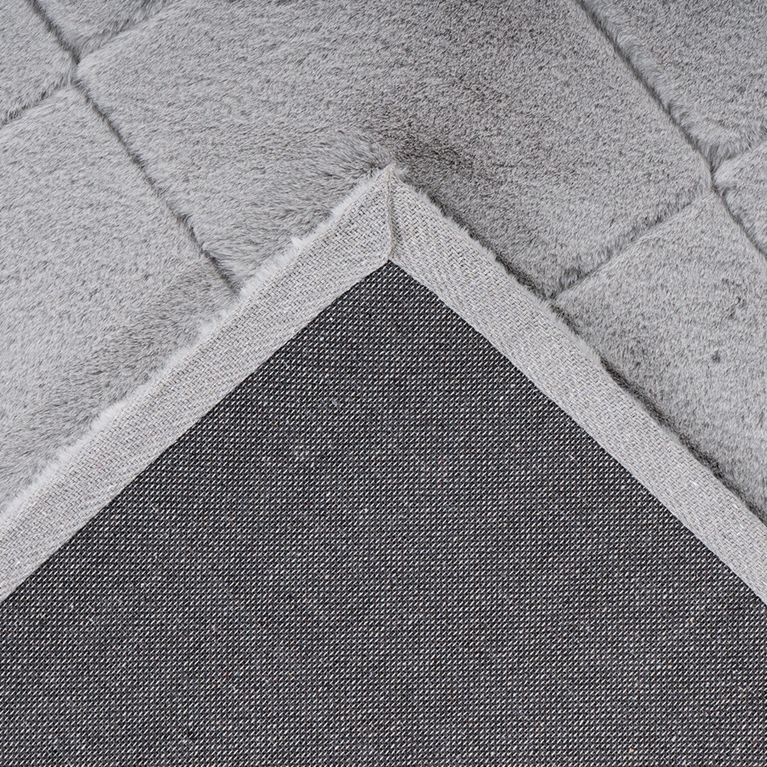 MJUK KVADRAT, 600 SILVERGRÅ 